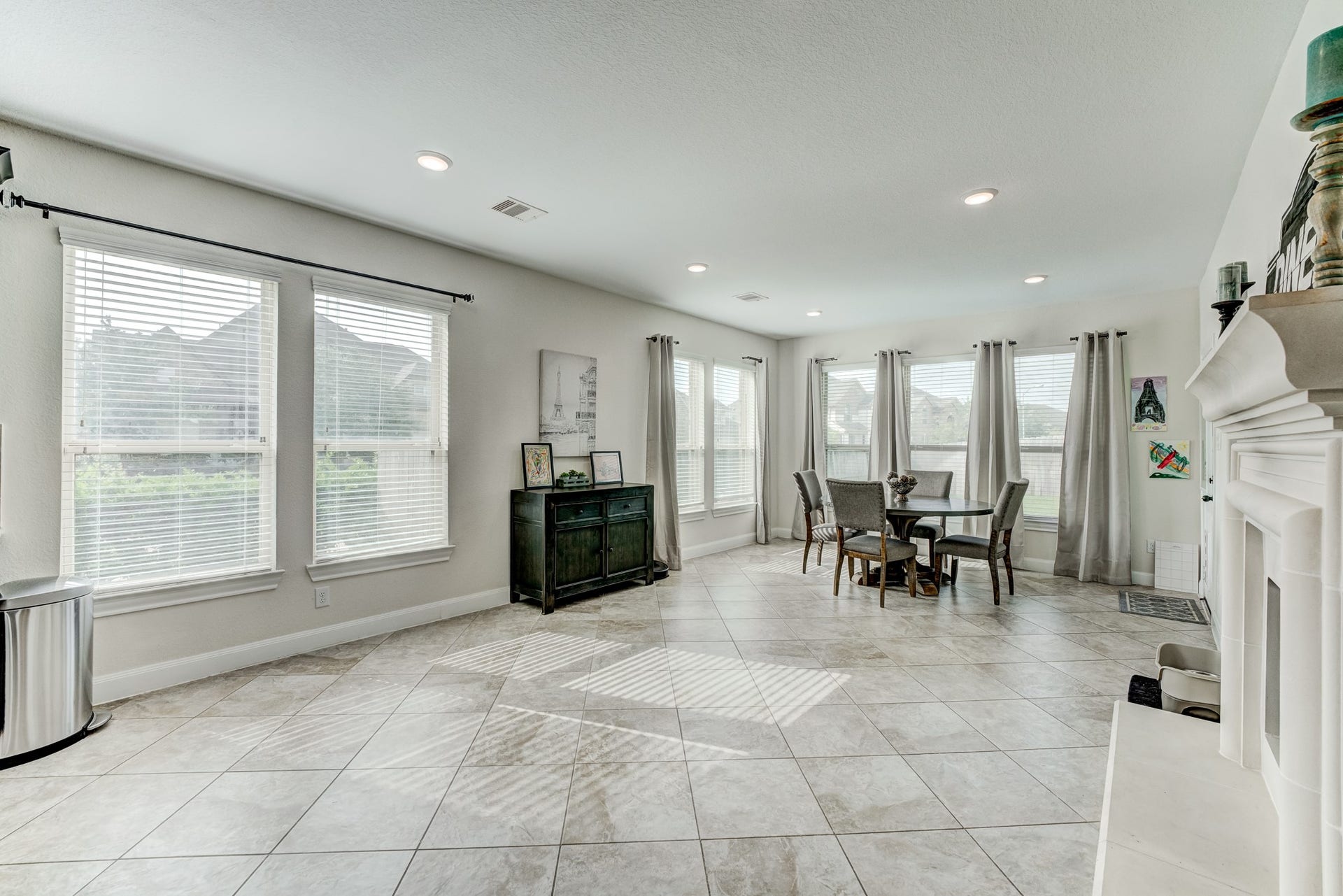 13502 Sorghum Drive, Rosharon, TX 77583 Dining room with plenty of natural light