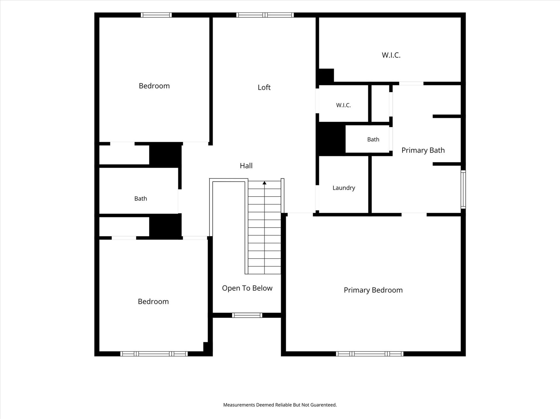 5918 Stirring Winds Lane, Houston, TX 77086 Second floor layout