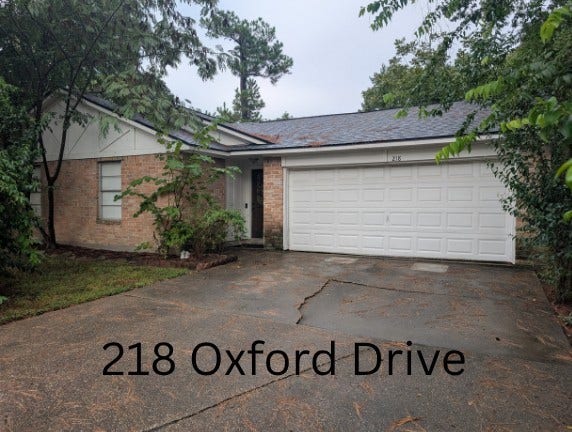 Property photo for 218 Oxford Drive, Conroe, TX