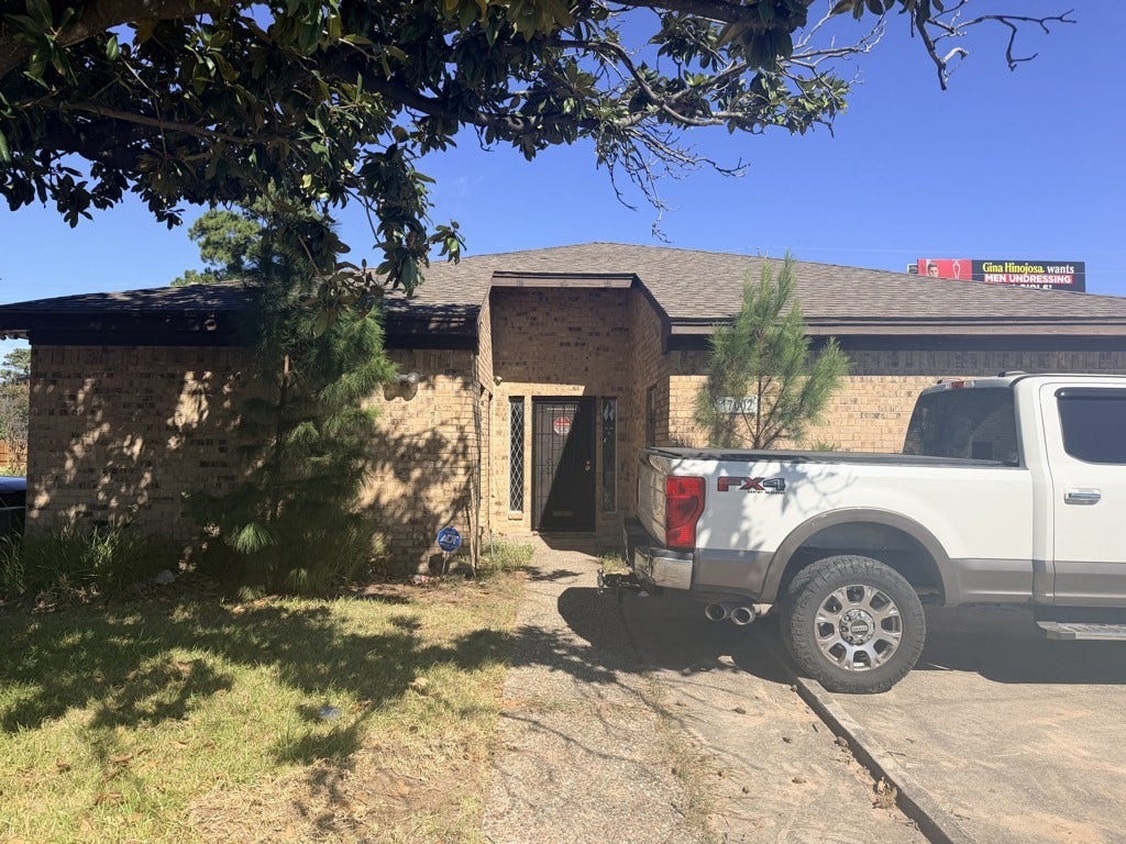 Front exterior - current condition