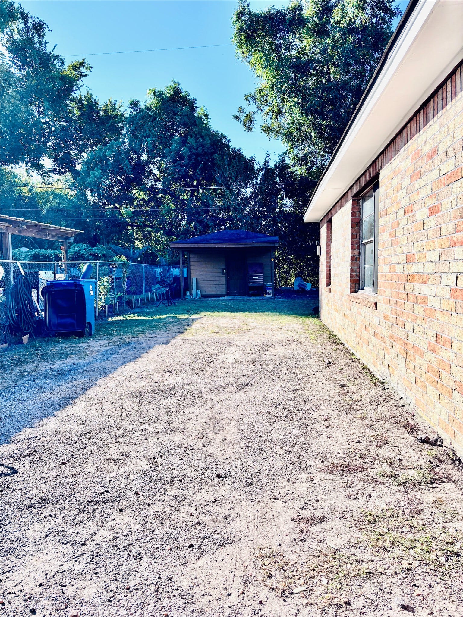 1802 Debeney Drive, Houston, TX 77039 Spacious Side. RV parking and additional vehicles.