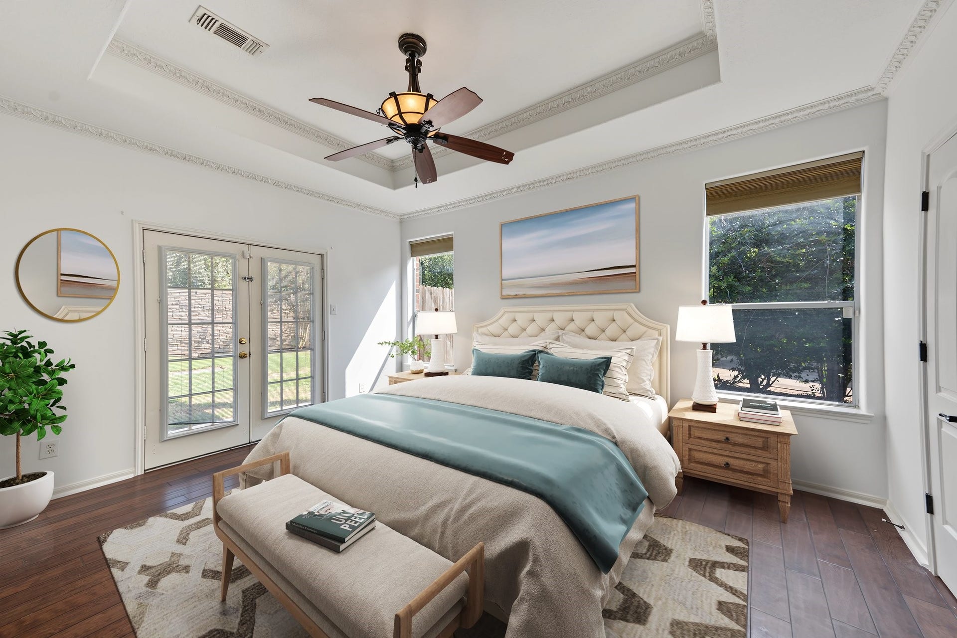 Digitally staged for reference. Here's what it could look like. Now imagine your furniture and fixtures making this house your home!