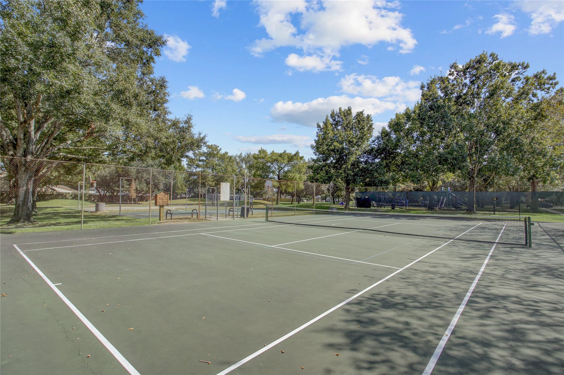 15127 Mcconn Street, Houston, TX 77598 It also has a tennis court!