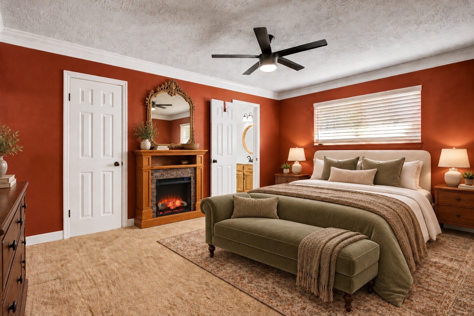 15127 Mcconn Street, Houston, TX 77598 The primary suite is very spacious and features two closets! *virtually staged*