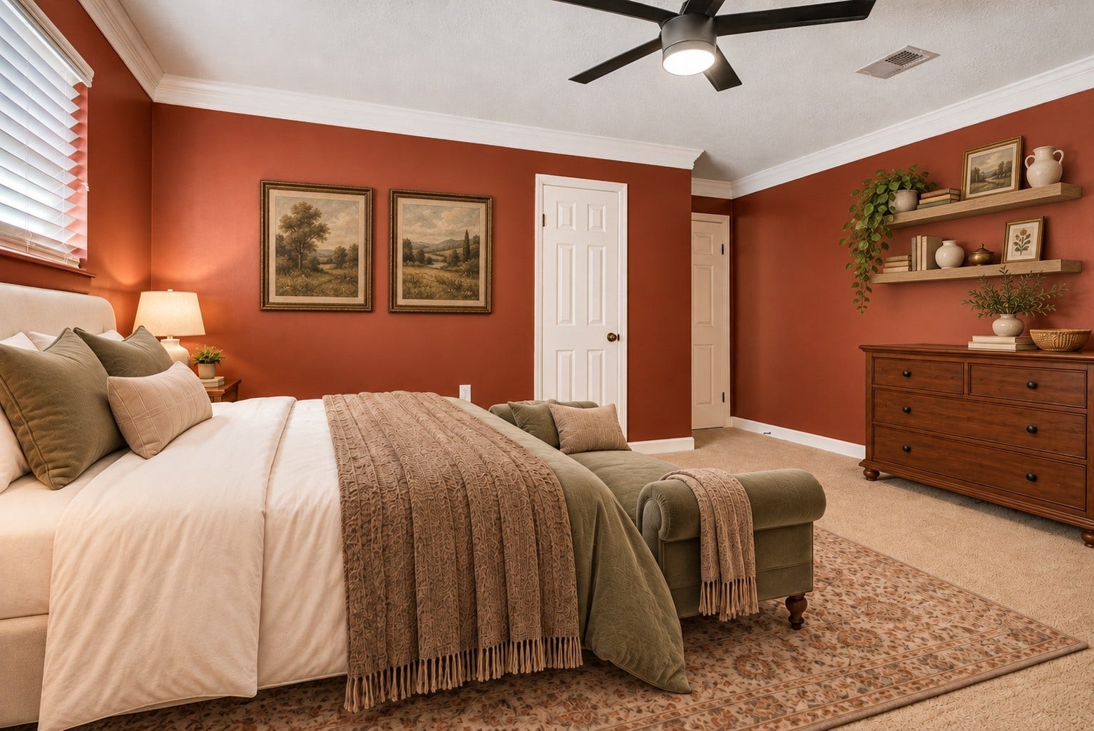 15127 Mcconn Street, Houston, TX 77598 Another view of the primary bedroom *virtually staged*
