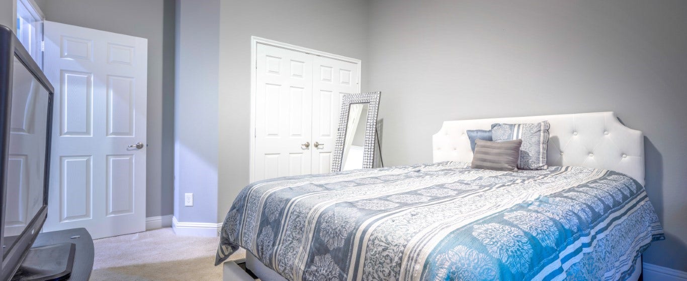 4523 Matagorda Lakes Drive, Humble, TX 77396 Spacious bedroom fitting for a queen size bed