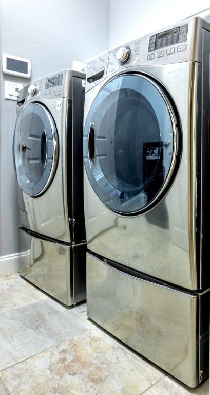 4523 Matagorda Lakes Drive, Humble, TX 77396 Spacious laundry room that doubles as a mud room.