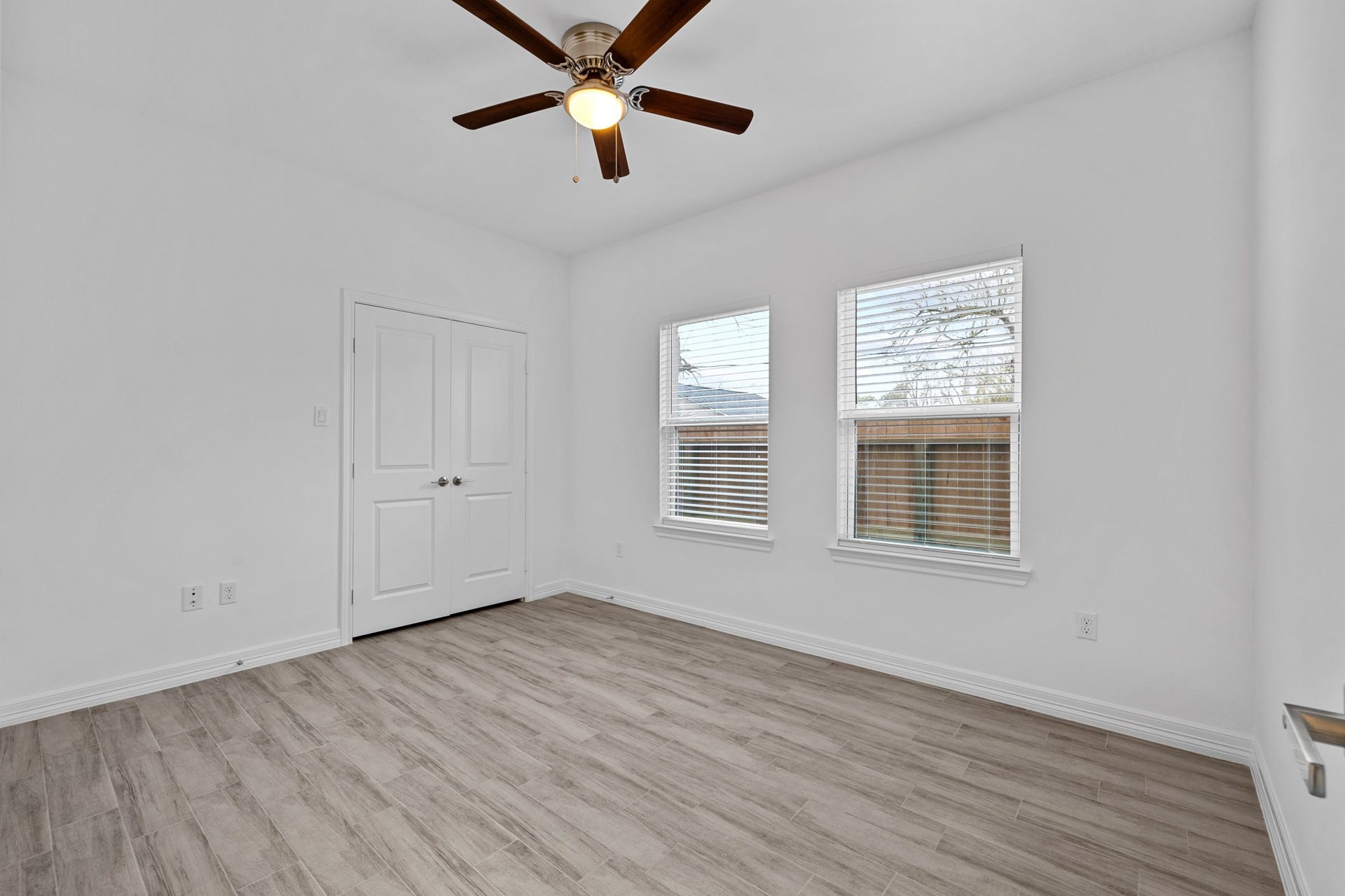 Bedroom #2 is almost as large as the primary!!!