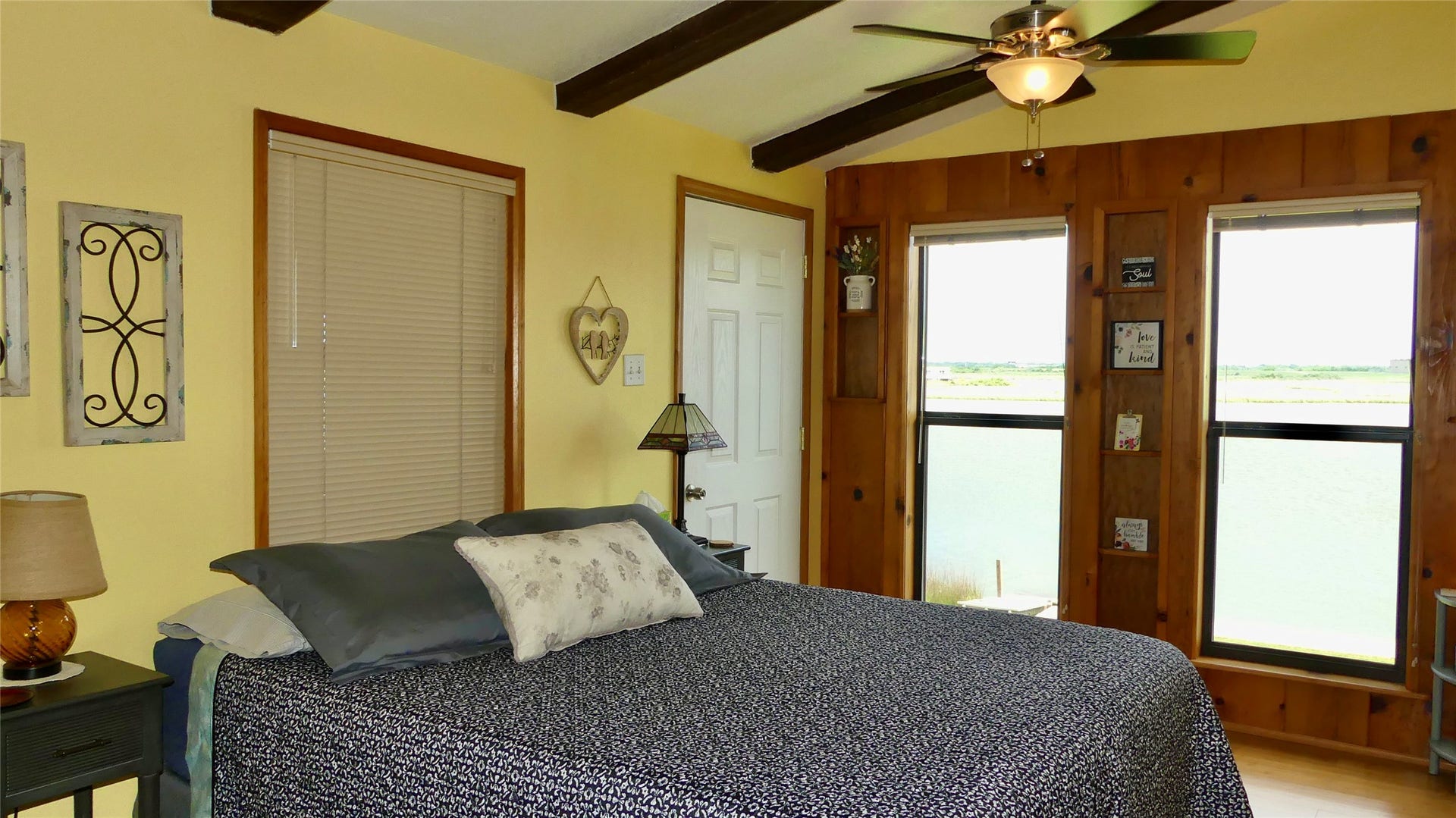 4432 Swan Street, Hitchcock, TX 77563 Water views from master bedroom