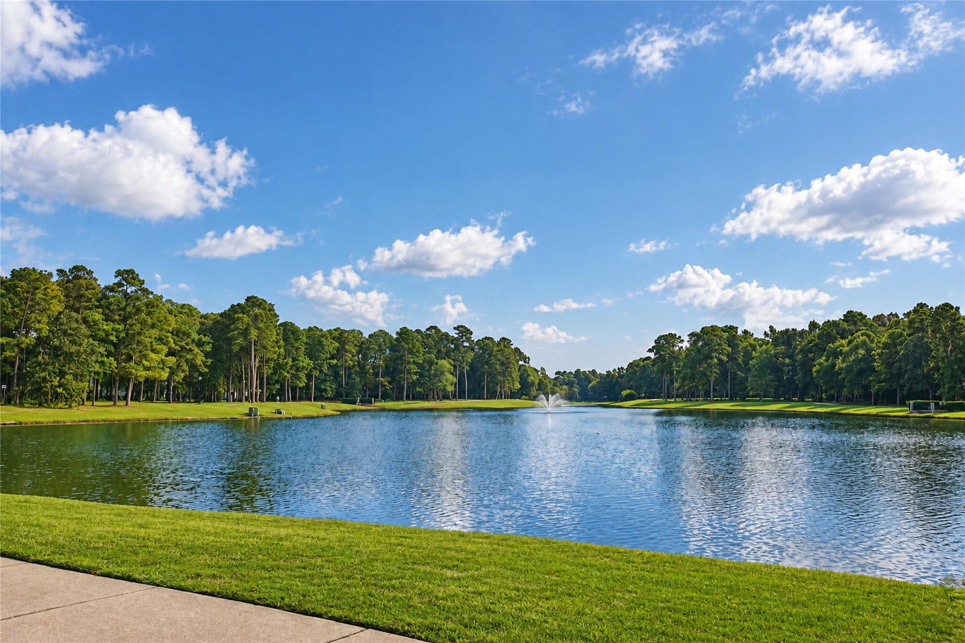 28427 Woodsons Lake Drive, Spring, TX 77386 The lake is right outside the property line with approximately a one mile walking path.
