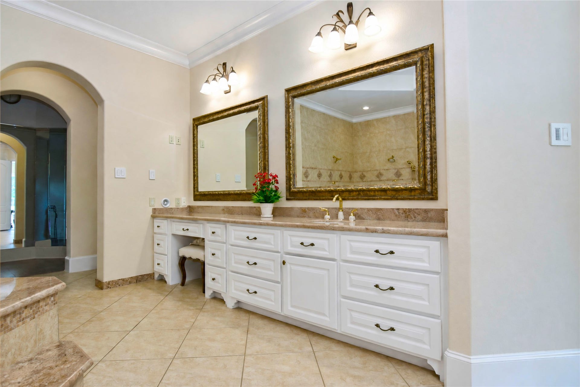 28427 Woodsons Lake Drive, Spring, TX 77386 Primary vanity with closet door close by