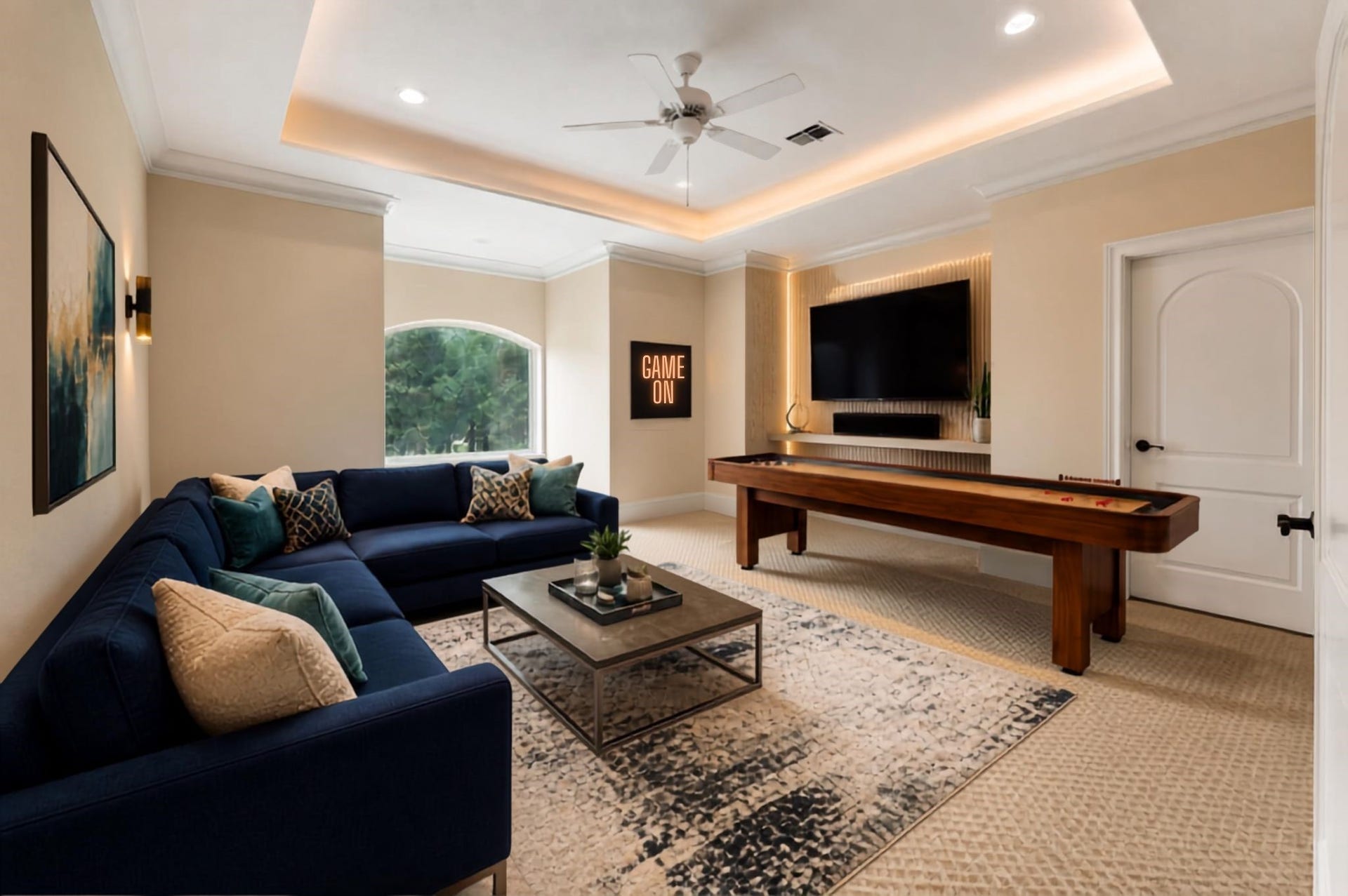 28427 Woodsons Lake Drive, Spring, TX 77386 Game room upstairs or 5th bedroom/ staged