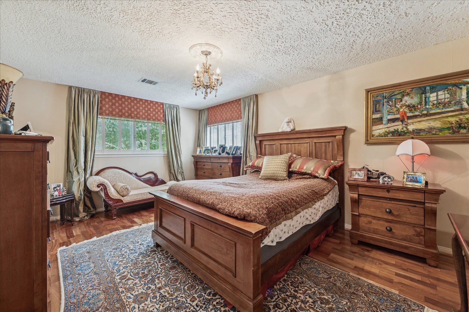 11722 Claywood Street, Houston, TX 77024 Second Floor Bedroom with on suite bath and sitting areas