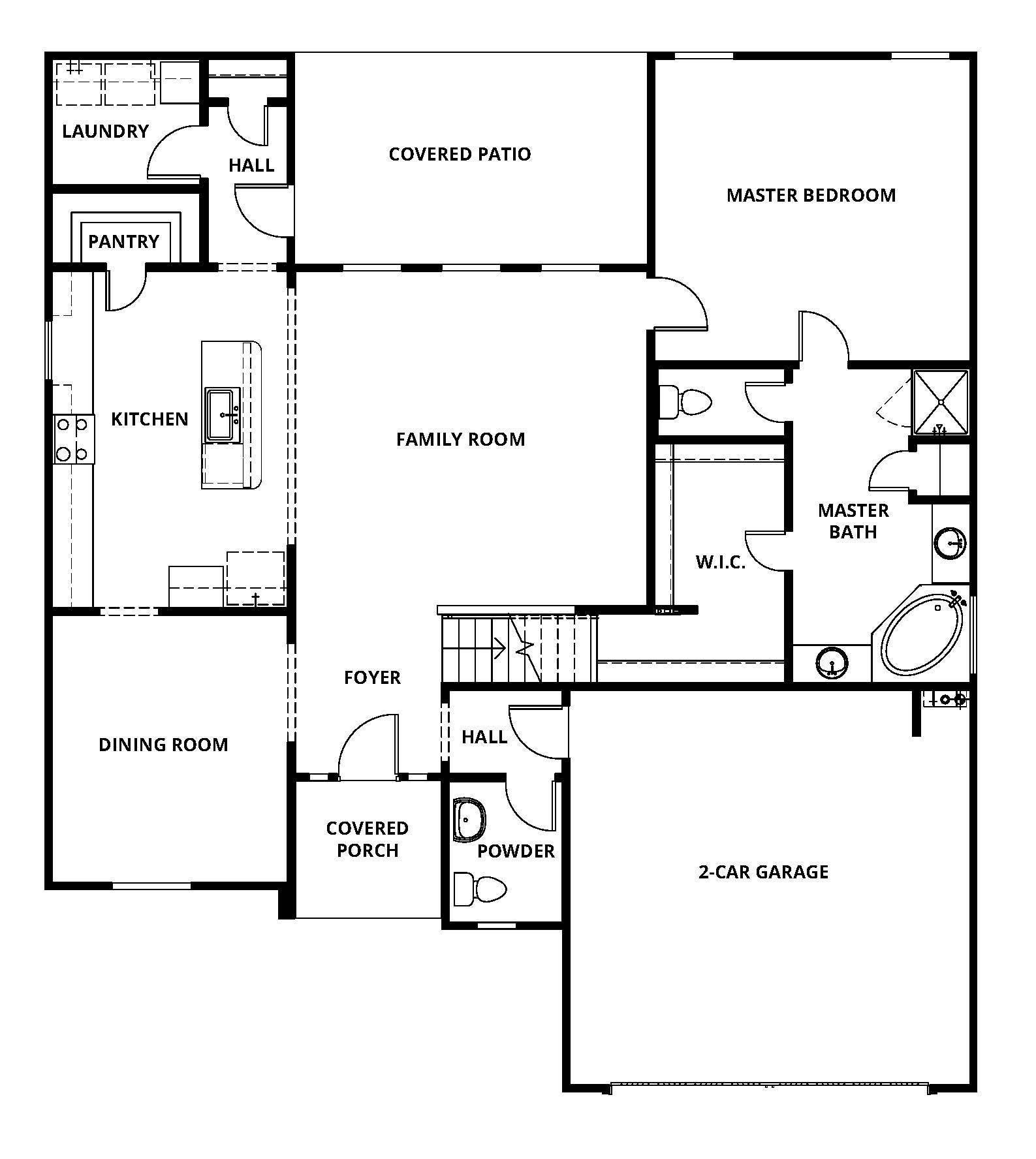13919 Starboard Reach Drive, Texas City, TX 77510 Marquette Floor Plan