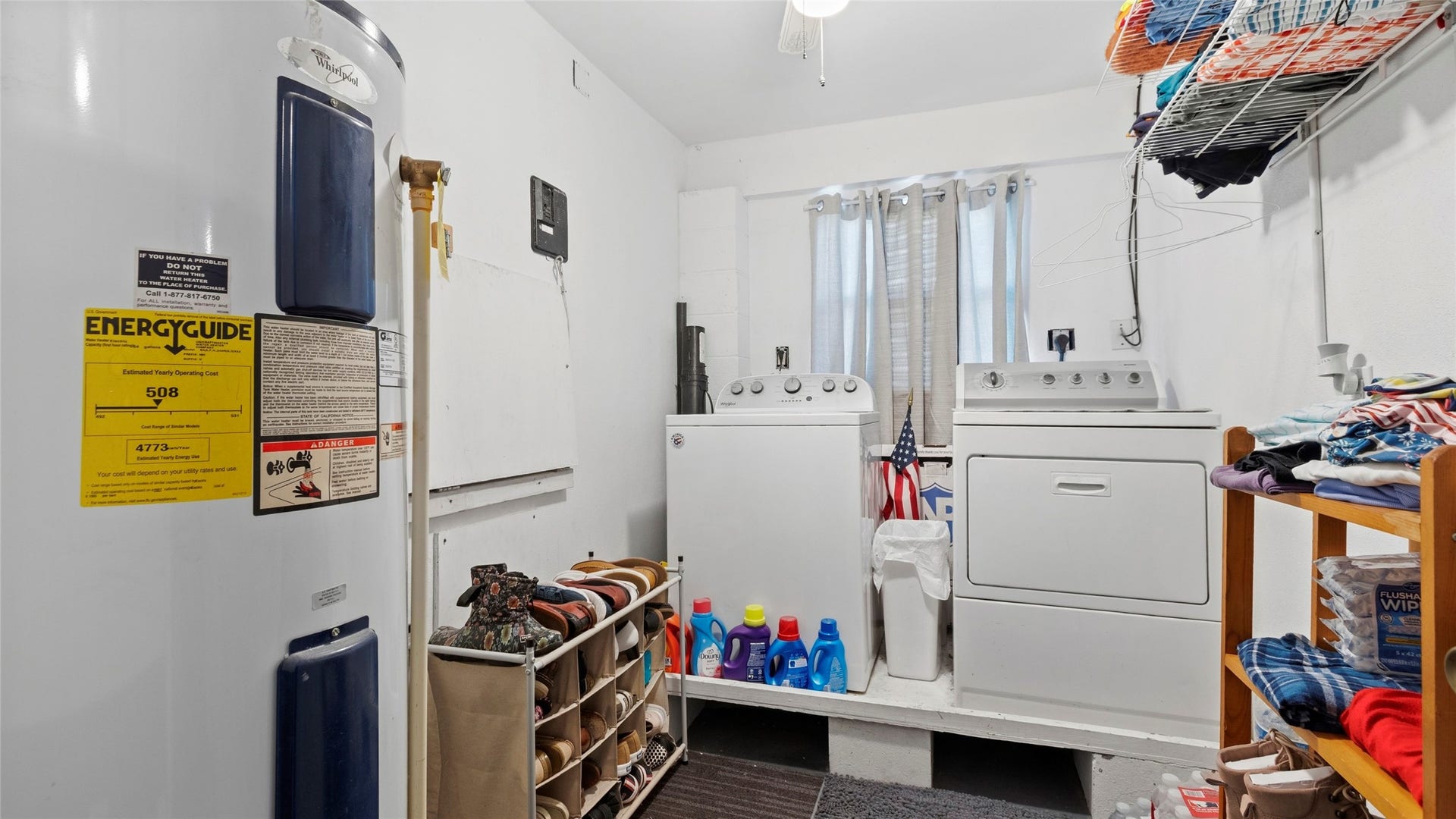 1097 Redfish Street, Bayou Vista, TX 77563 Utility room located downstairs