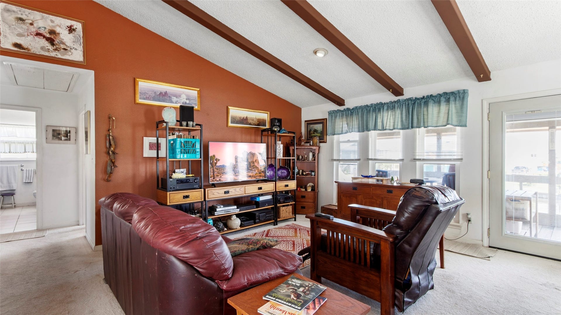 1097 Redfish Street, Bayou Vista, TX 77563 Living room with fantastic views!