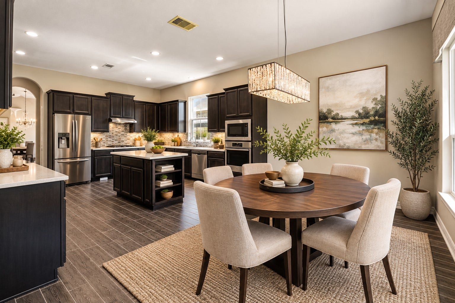 2414 Trocadero Lane, League City, TX 77573 Inviting Kitchen (virtually staged)