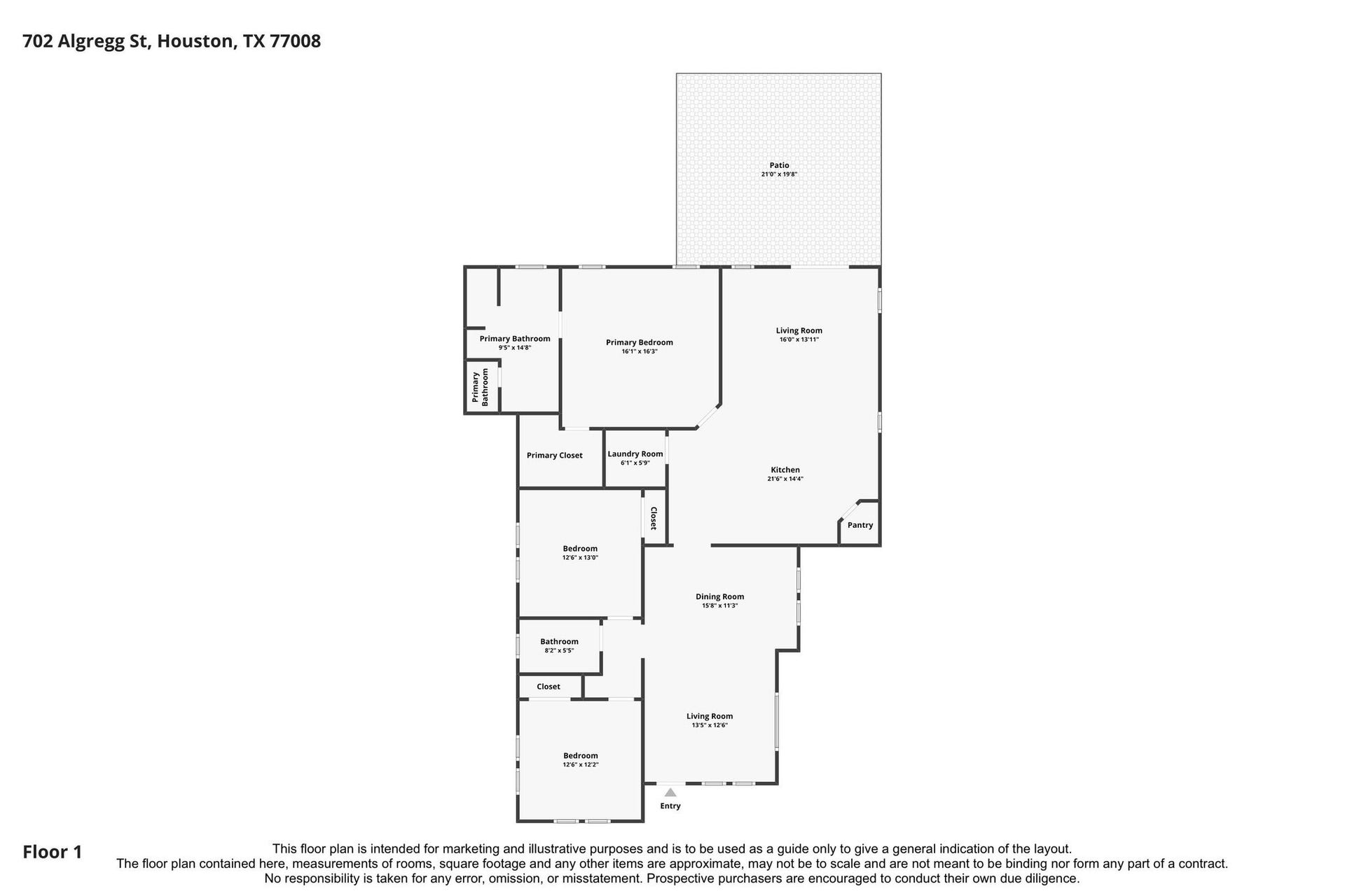 702 Algregg Street, Houston, TX 77008