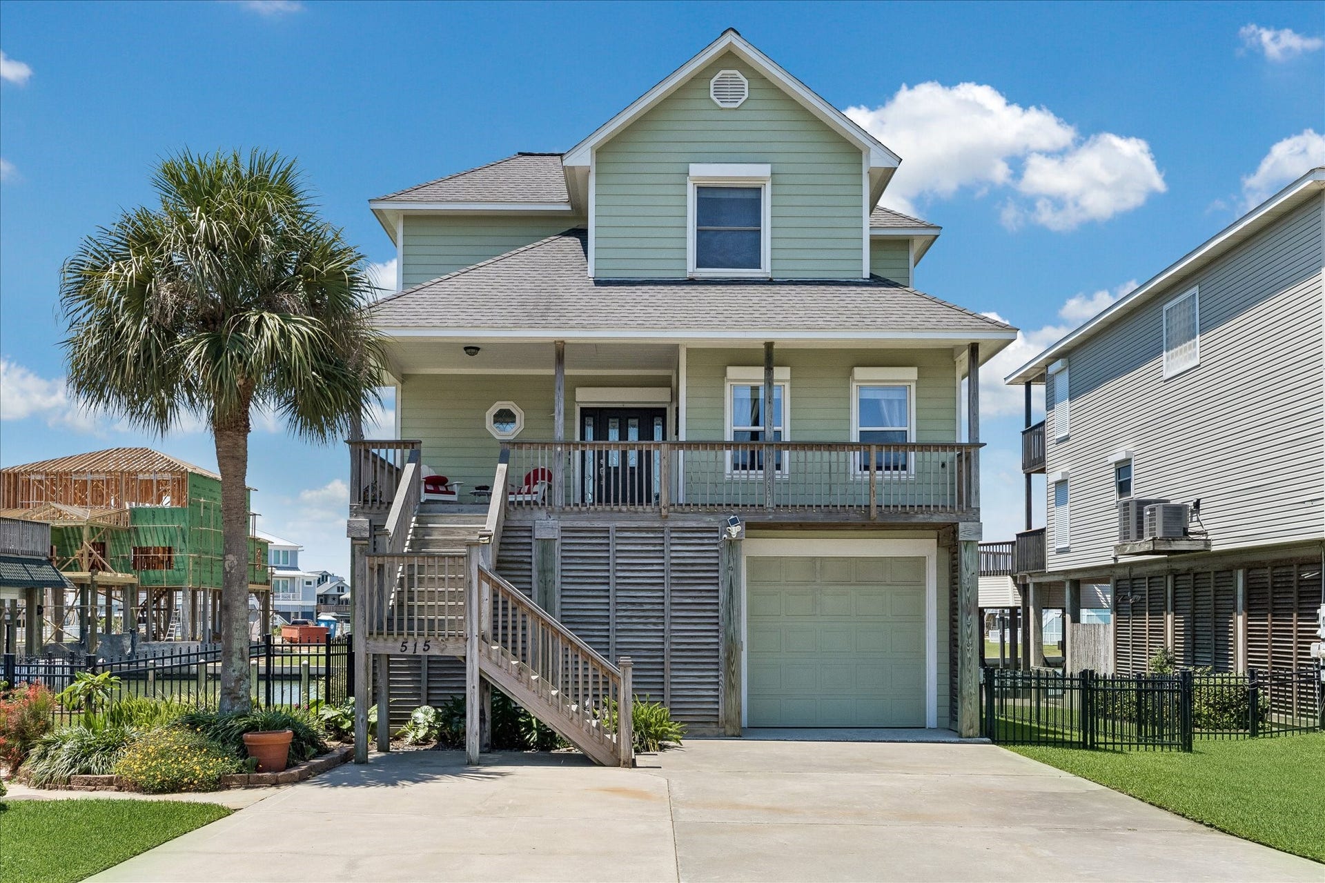 515 Westerly Drive, Tiki Island, TX 77554 Front of 515 Westerly Tiki Island TX 77554 Your new home!