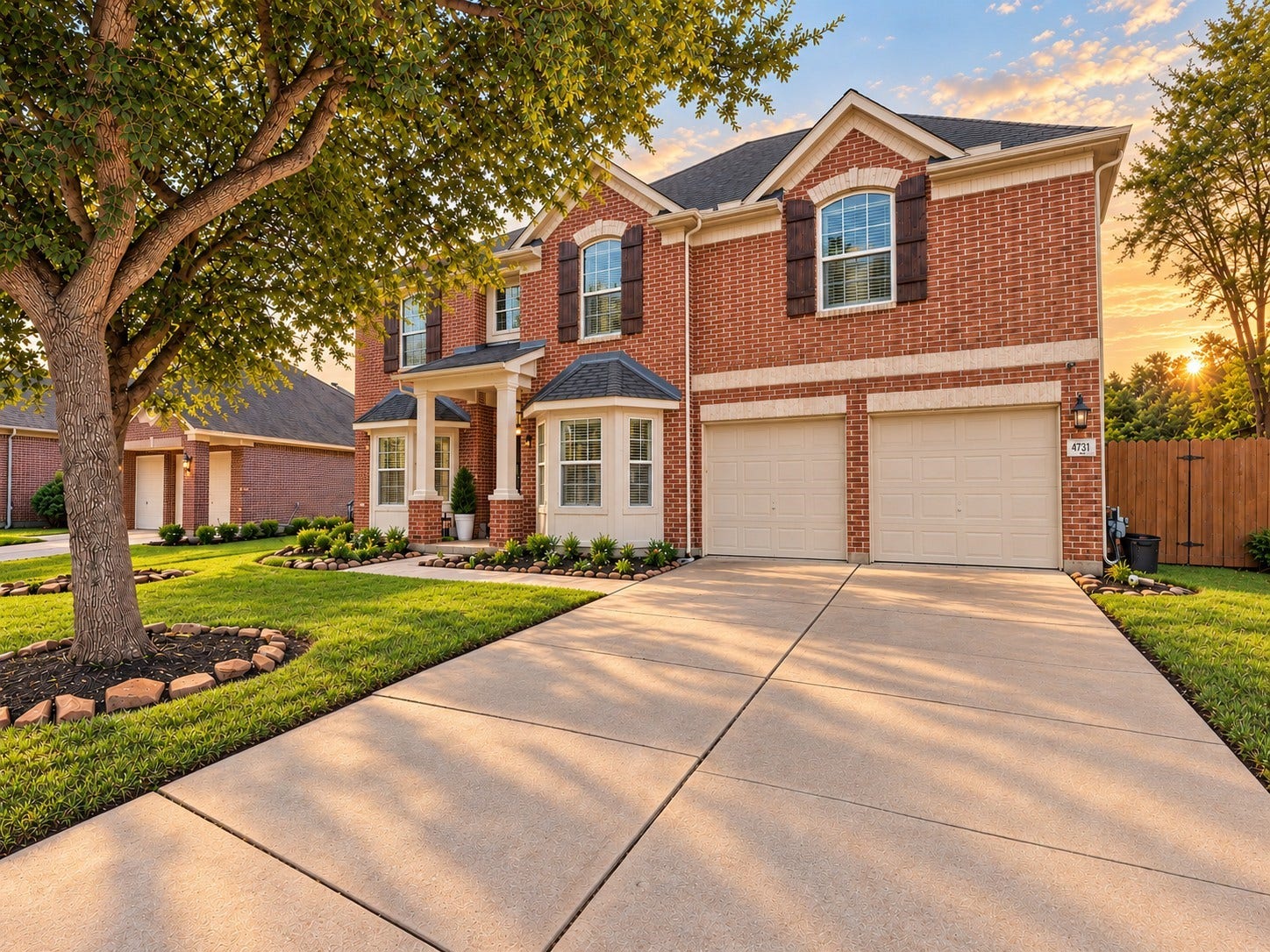4731 Maple Creek Drive, Fresno, TX 77545 Classic brick under mature oaks. Welcome to Maple Creek