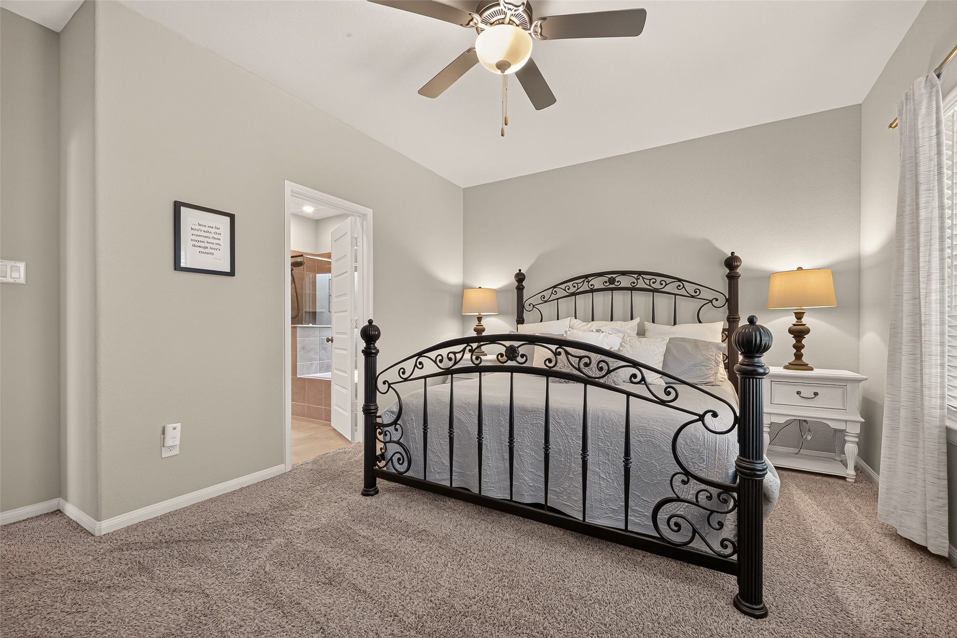 2321 W Winding Pines Drive, Tomball, TX 77375 A perfect place to retreat at the end of a long day.