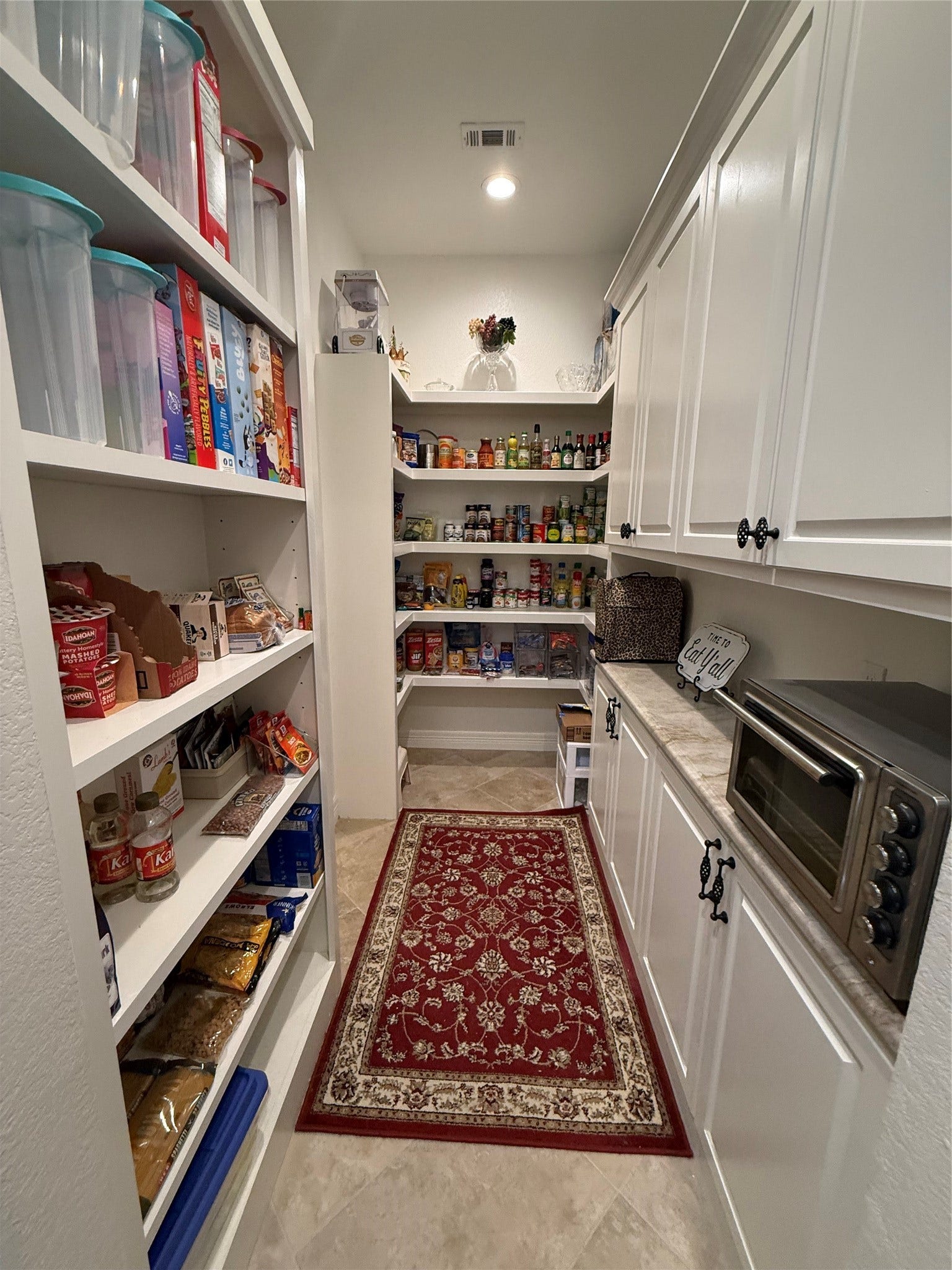 6310 N Lazy Meadow Way, Spring, TX 77386 Pantry view of the other side.