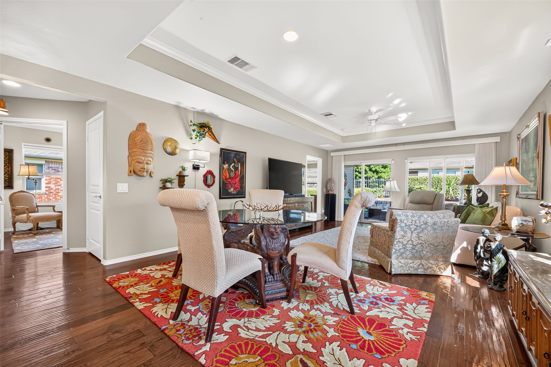 1126 Oleander Way, Richmond, TX 77469 Bright, open living and dining spaces welcome you inside.
