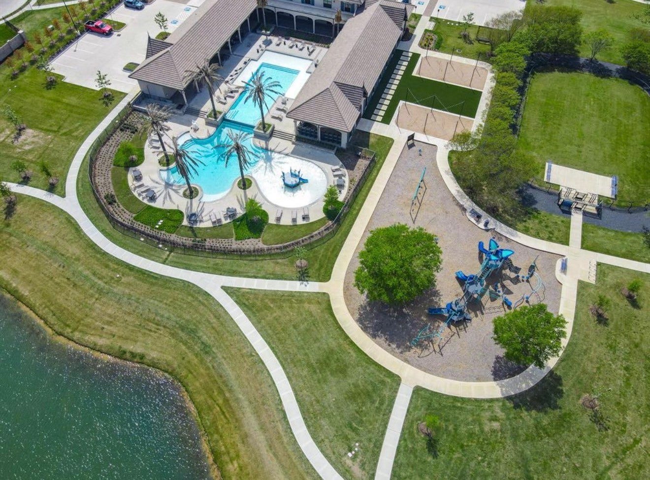 Beautiful photo of the resort style community pool.
