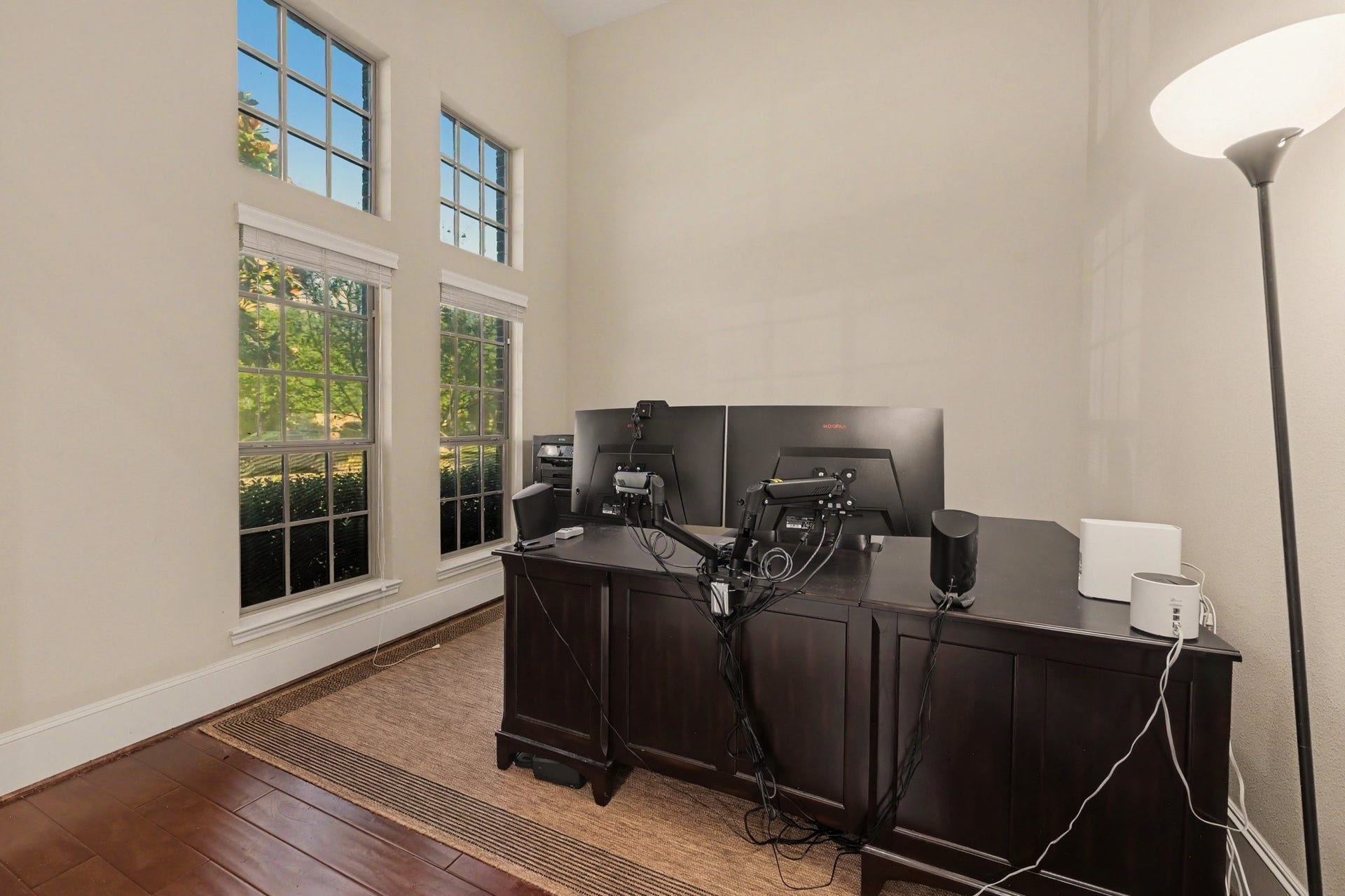 6410 Archer Ranch Lane, Rosenberg, TX 77471 A versatile space filled with natural lightperfect for a home office, cozy den, or additional sitting room. The choice is yours!