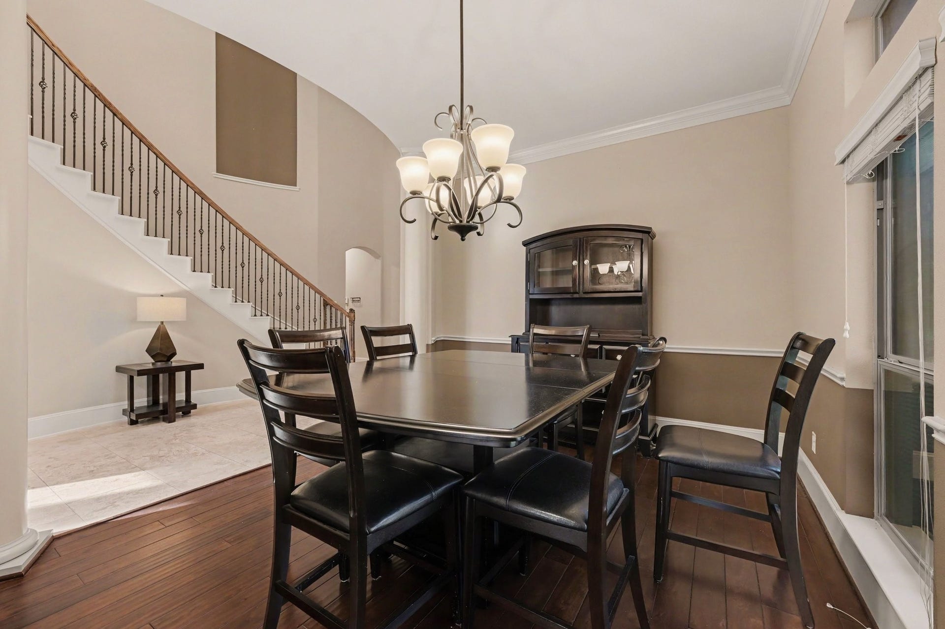 6410 Archer Ranch Lane, Rosenberg, TX 77471 The dining room, connected to the kitchen