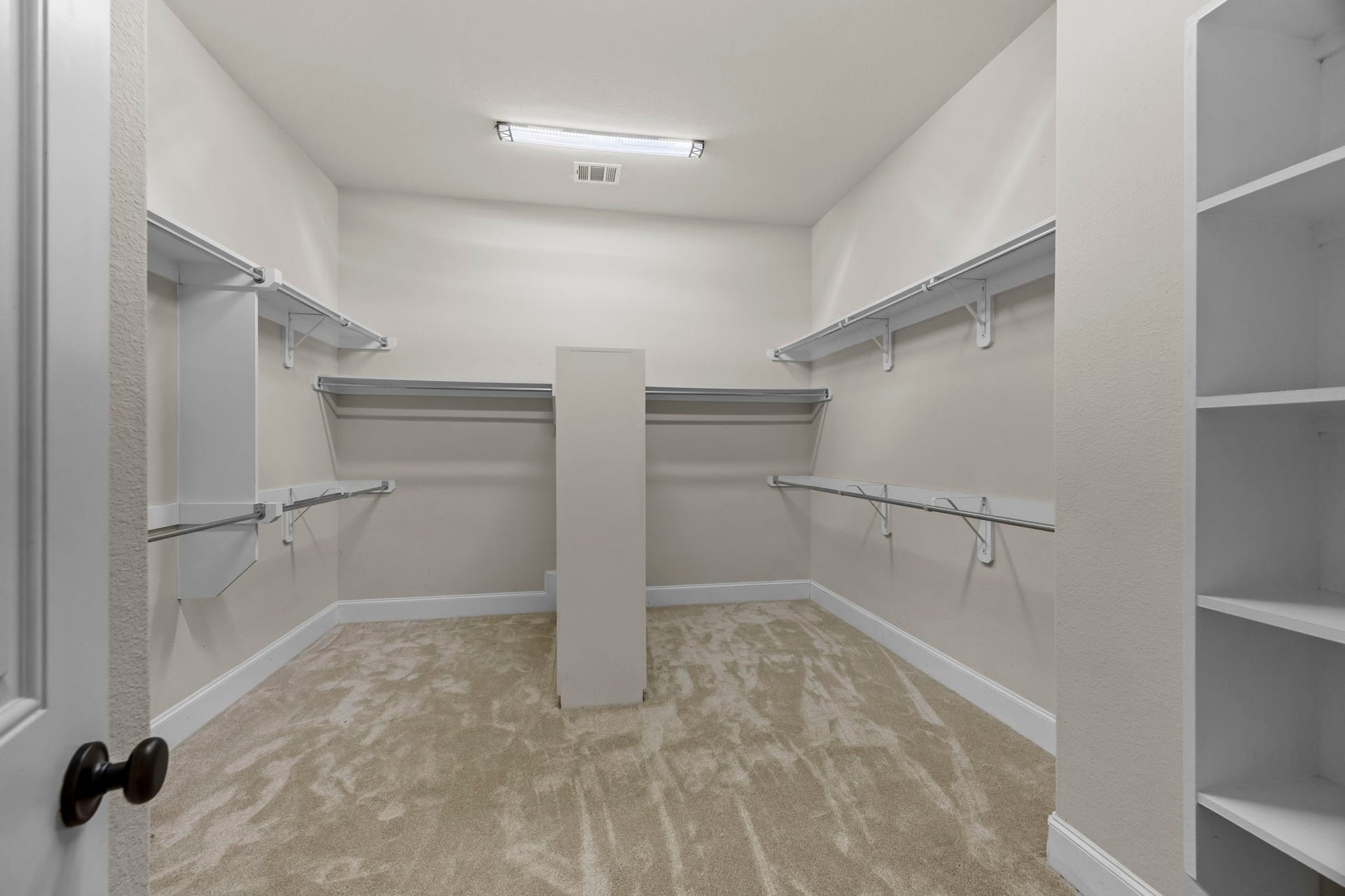 9238 Balsam Gap, Missouri City, TX 77459 Primary Closet offers so much space and organization options!
