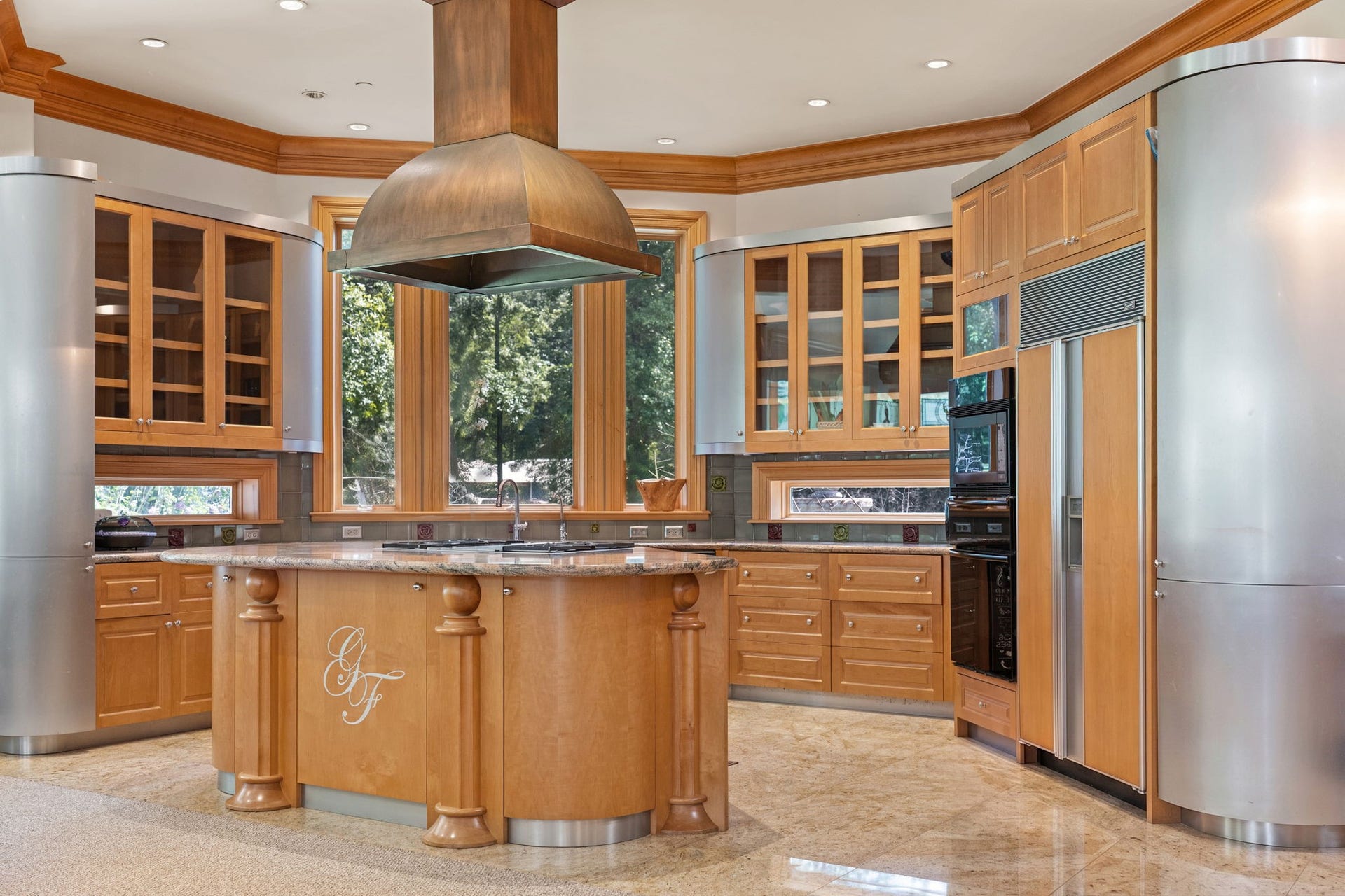 29310 Martelly Way, Huffman, TX 77336 The secondary kitchen showcases custom millwork, premium appliances, and abundant prep space, creating a space that is as functional as it is elegant.