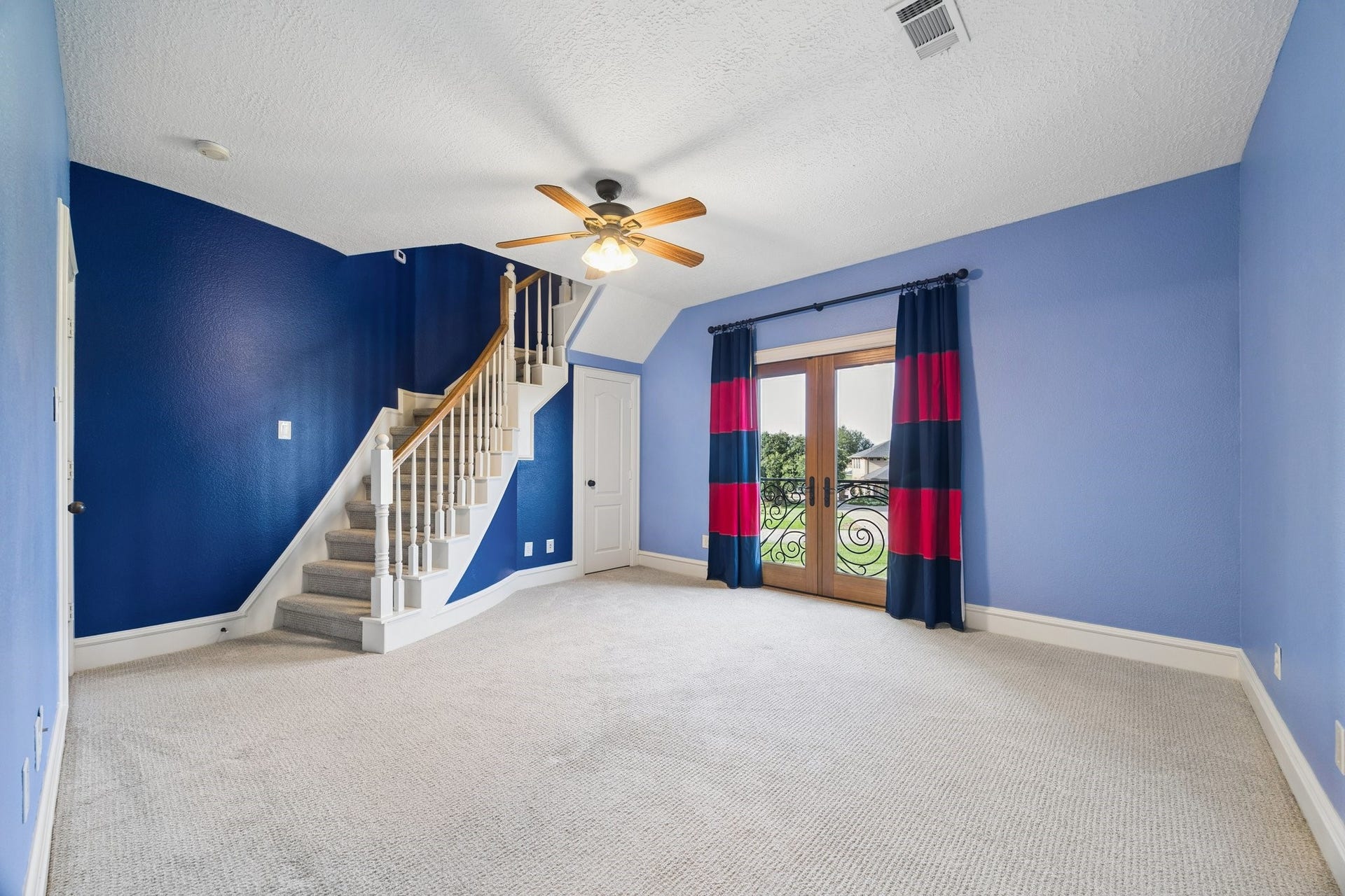 2811 Hinkles Ferry, Richmond, TX 77406 Balcony view from this bedroom with a bonus room up!