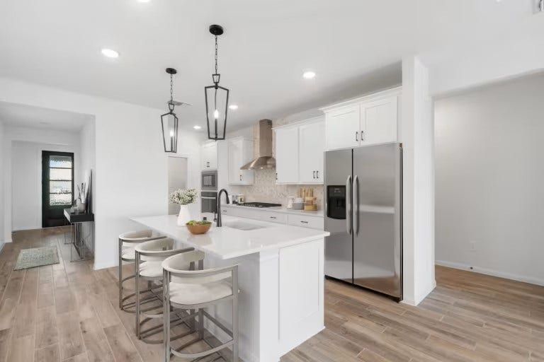 MODEL HOME images may NOT be consistent with the finished product.