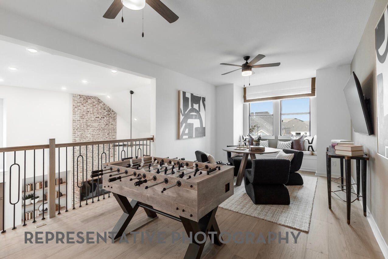 7819 Elizabeth Creek Court, Richmond, TX 77469 Spacious upstairs game room offering plenty of room for recreation and entertaining.
