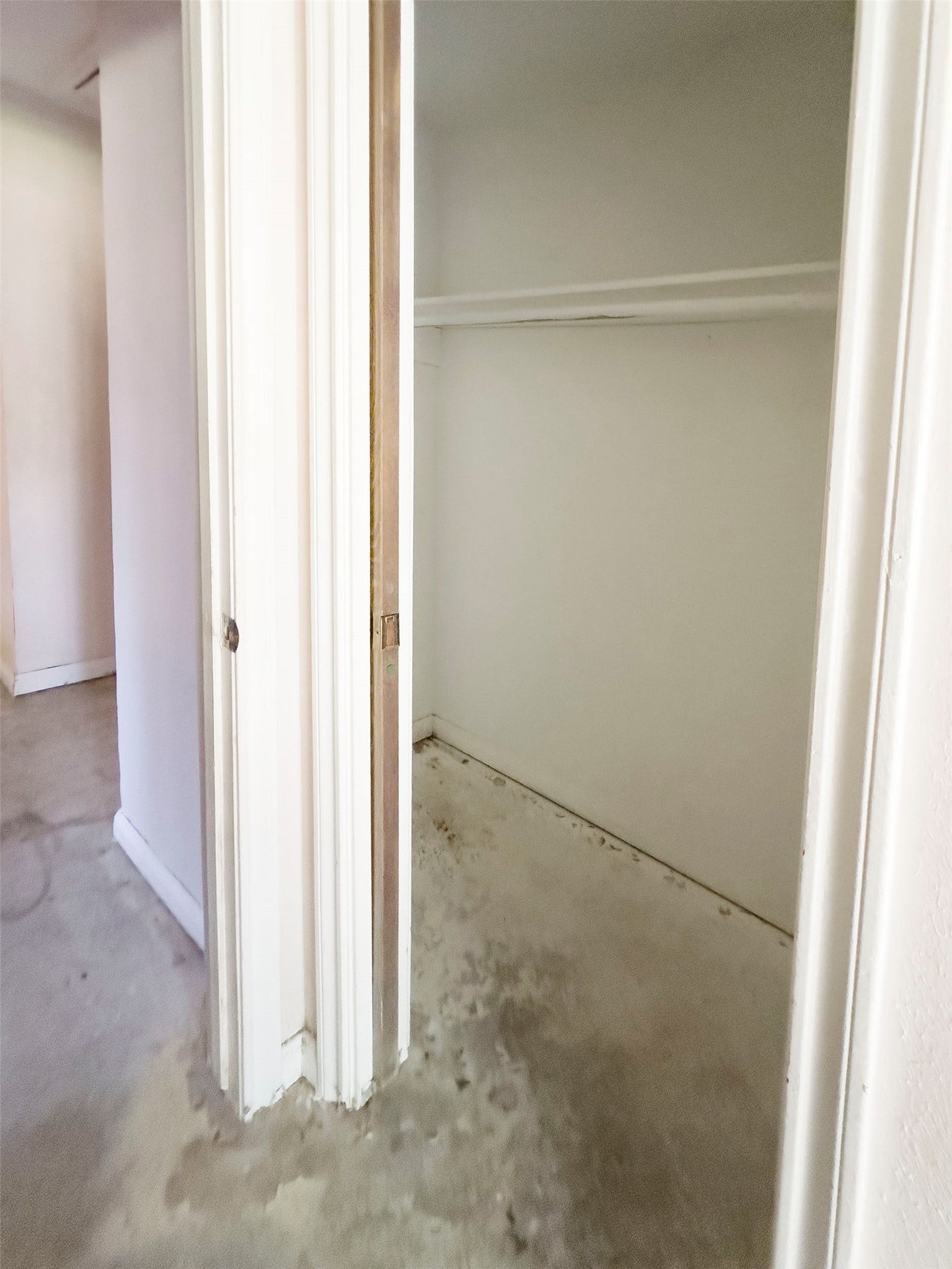 Second closet in the primary suite