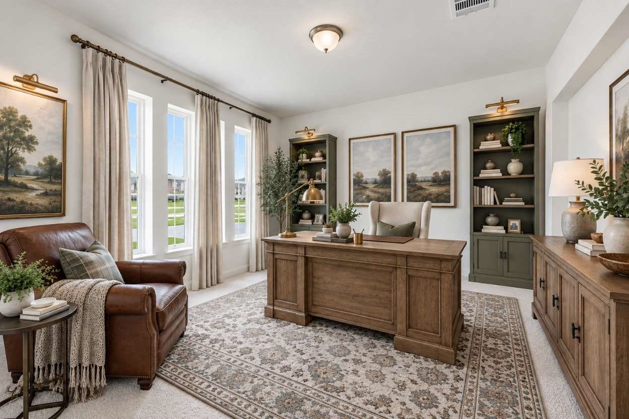 4012 Edgewater Terrace Lane, Waller, TX 77484 This image has been virtually staged for visual purposes.