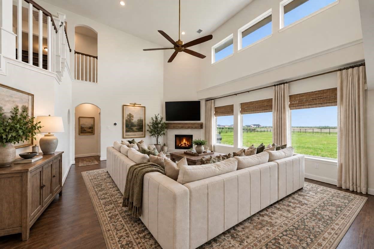 4012 Edgewater Terrace Lane, Waller, TX 77484 This image has been virtually staged for visual purposes.