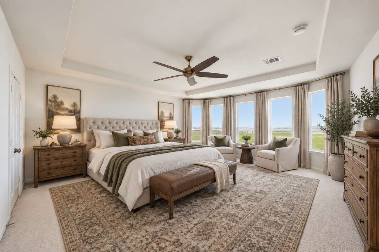 4012 Edgewater Terrace Lane, Waller, TX 77484 This image has been virtually staged for visual purposes.