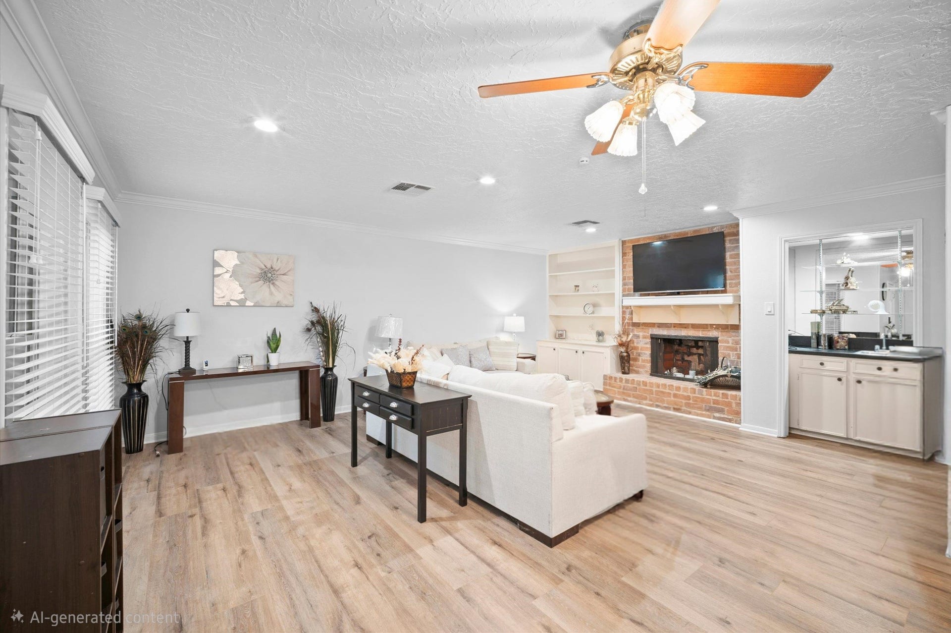 6114 Rollingbrook Drive, Houston, TX 77096 Cozy, modern and move-in ready!