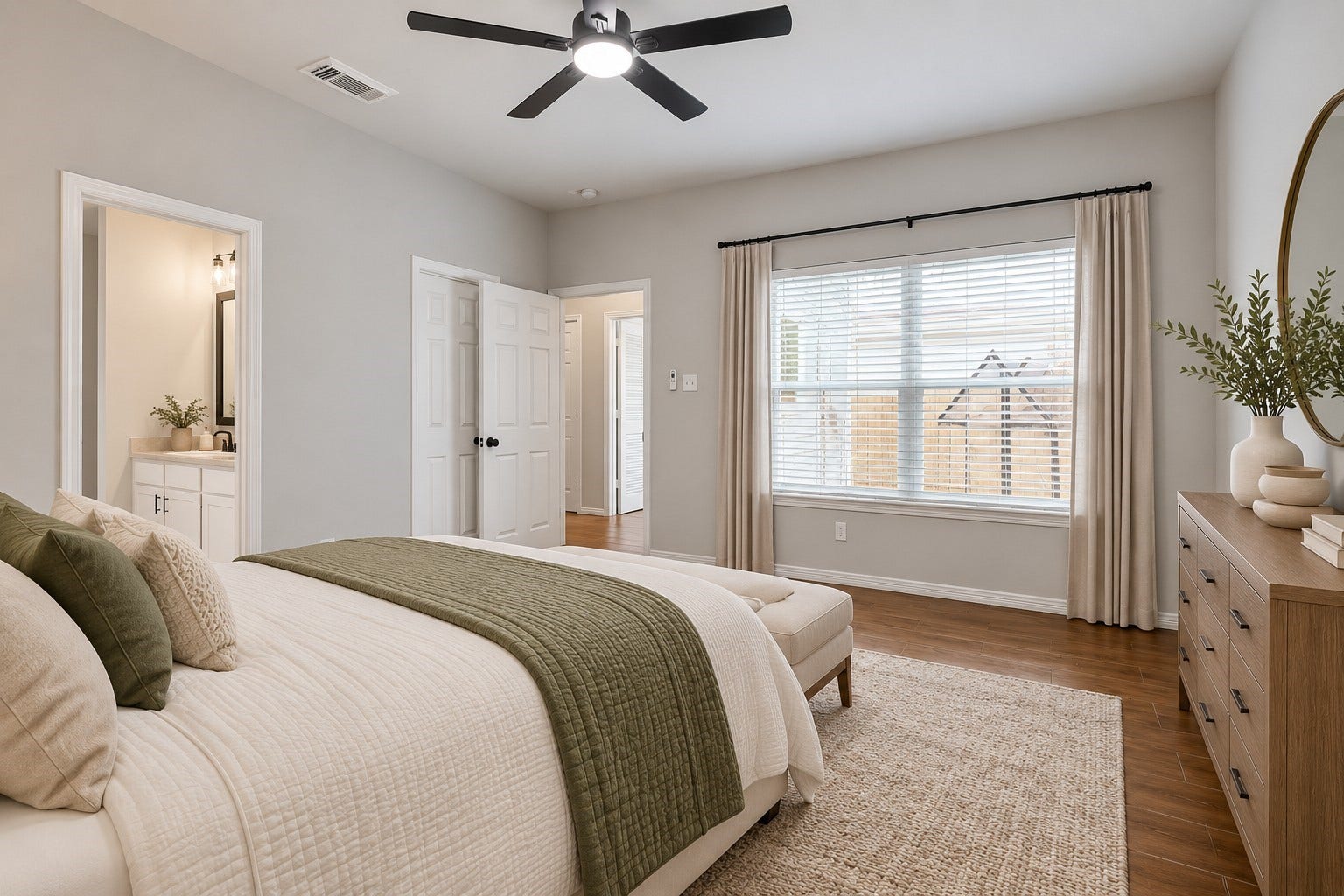 10023 Checkerberry Park Lane, Tomball, TX 77375 Virtually Staged: Ample floor area and central ceiling lighting create a versatile, hospitable space ready for your personal touch.