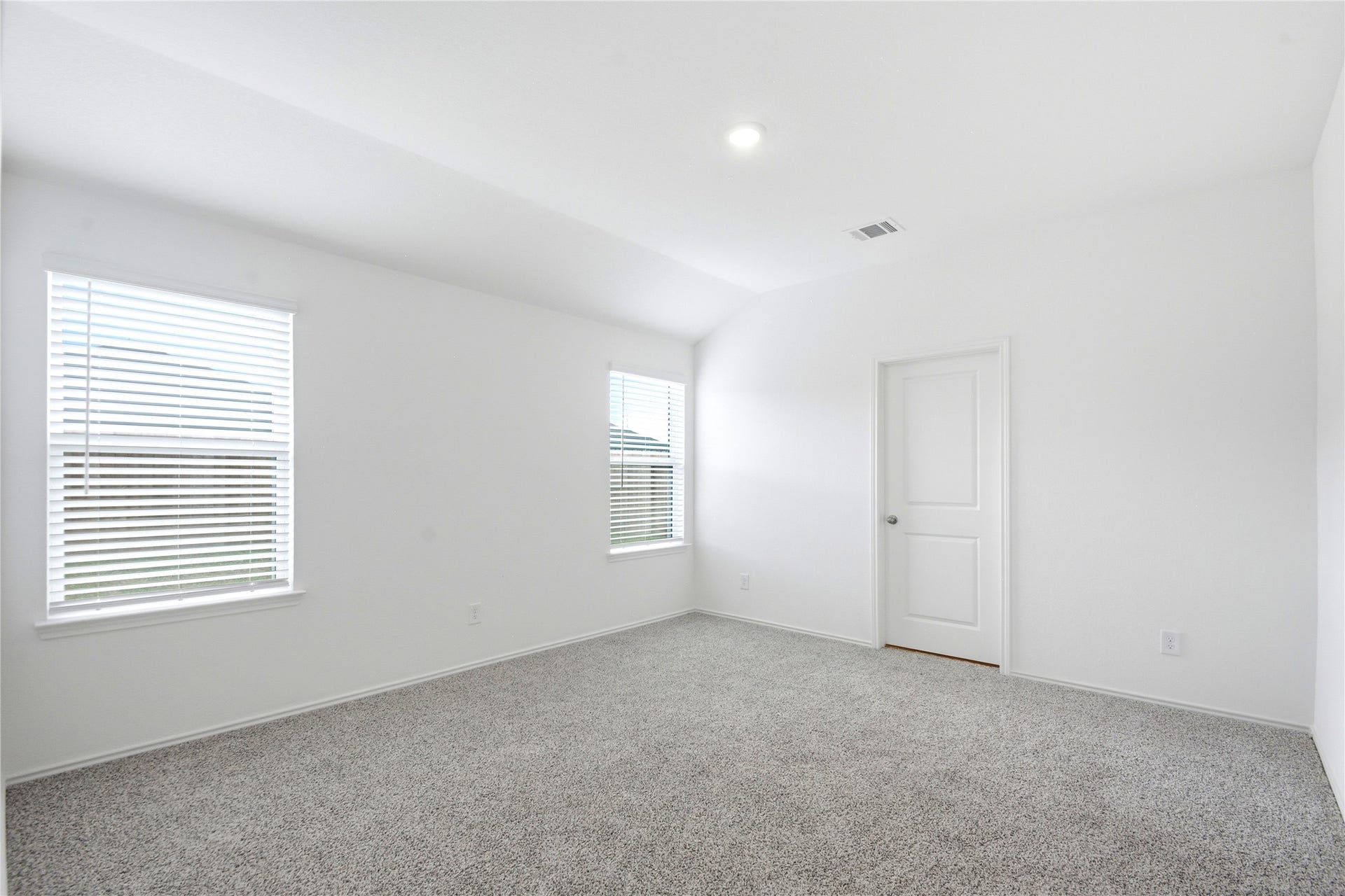 Spacious master bedroom