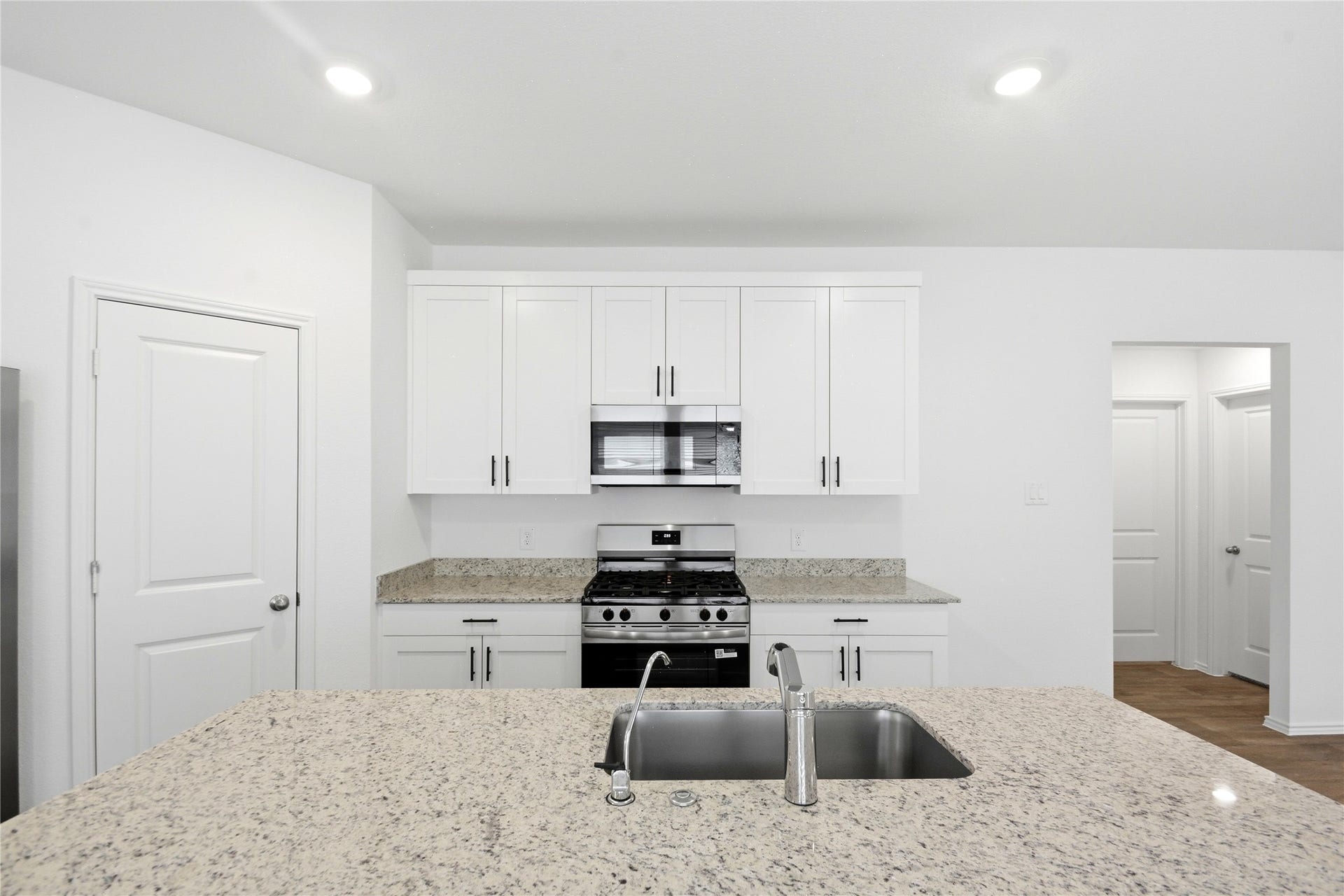 Open concept kitchen