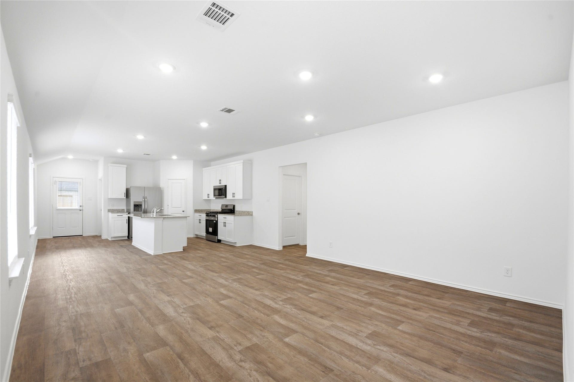 Open floor plan