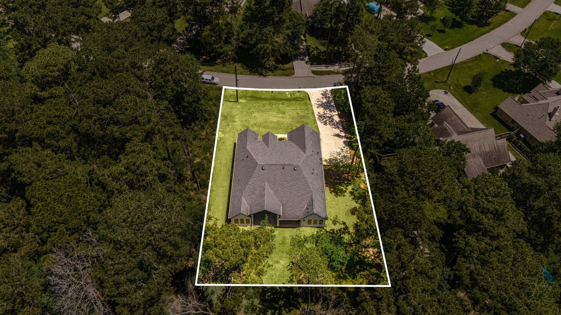 7321 Ponderosa Dr, Magnolia, TX 77354 Drone Pictures