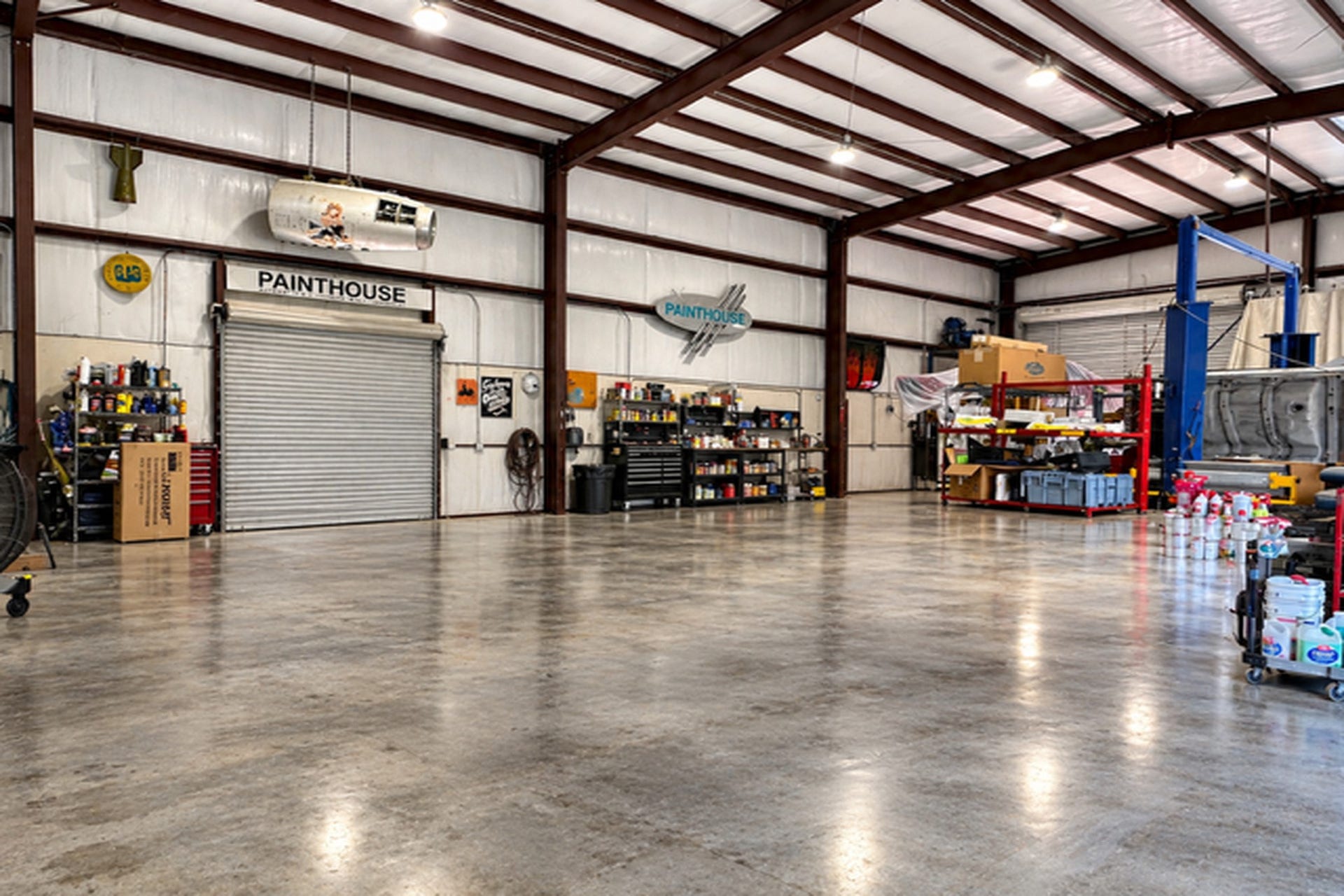 Another view of the shop