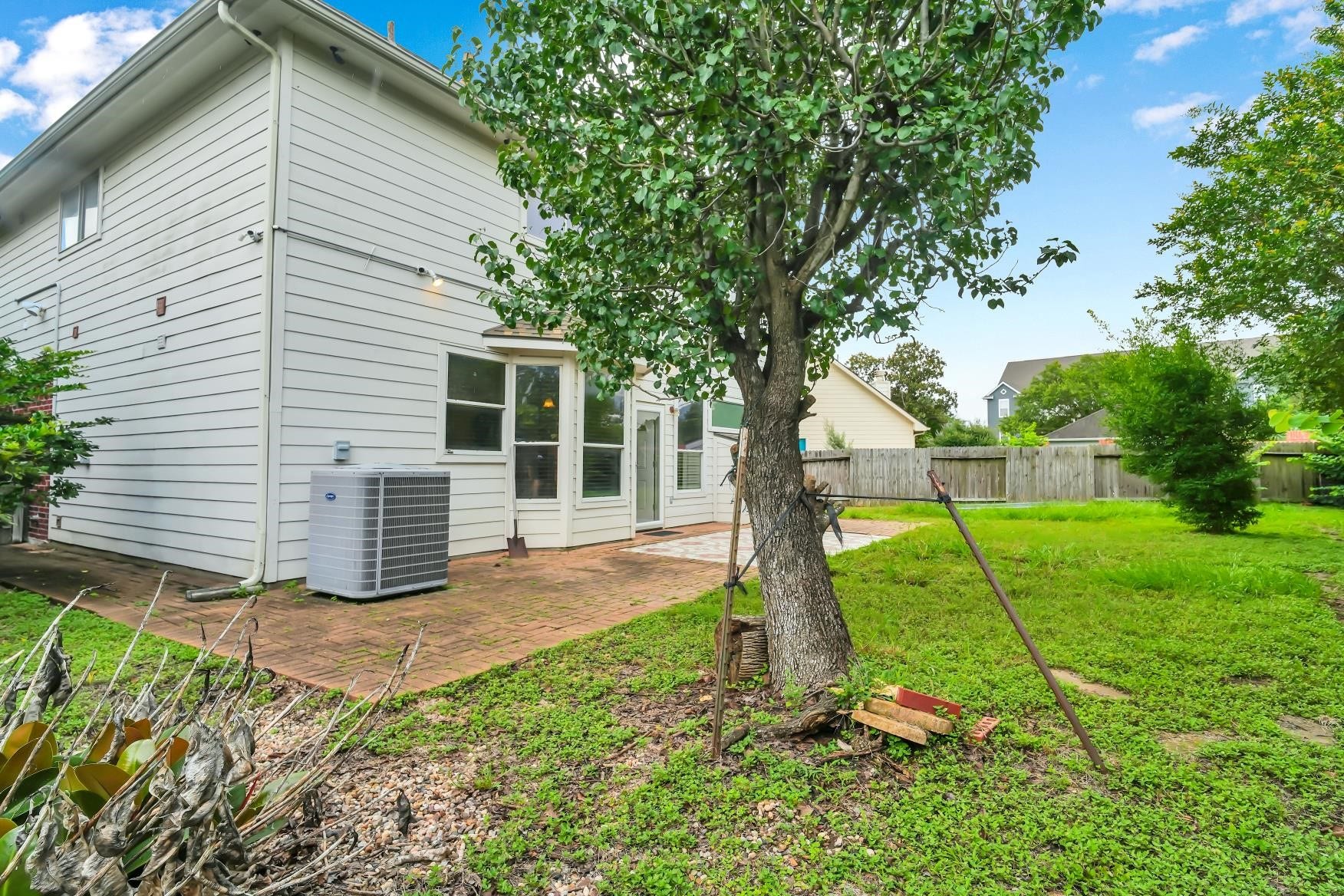 This property boasts one of the largest lots in the subdivision, offering ample space for outdoor living and activities.