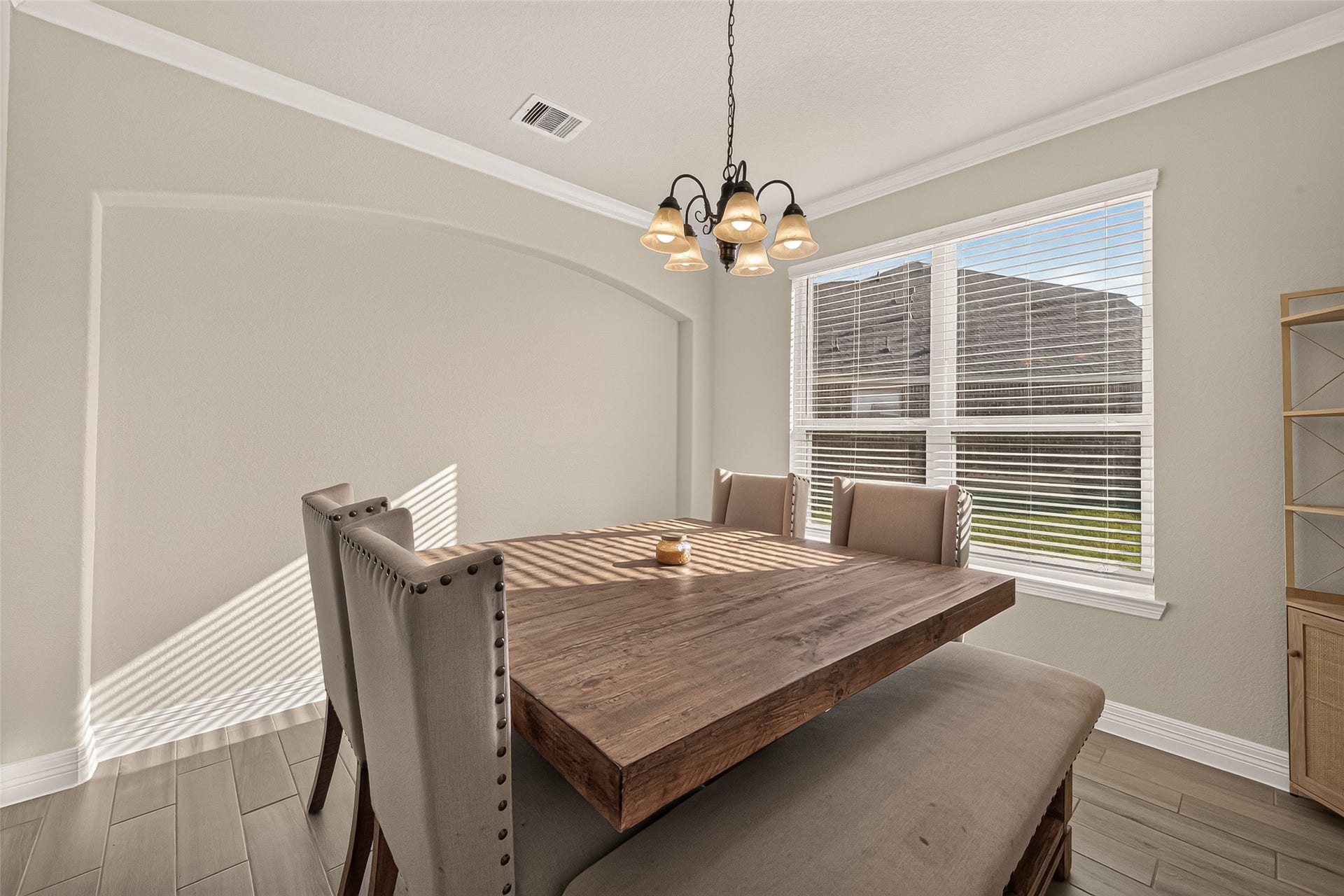 3603 Gentle Meadow Drive, Richmond, TX 77406 Crown molding , architectural wall feature, and space to entertain family or guest