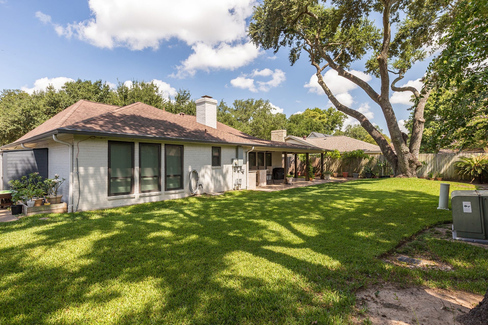 906 Eva Drive, Katy, TX 77493 Plenty of room, beautifully manicured yard