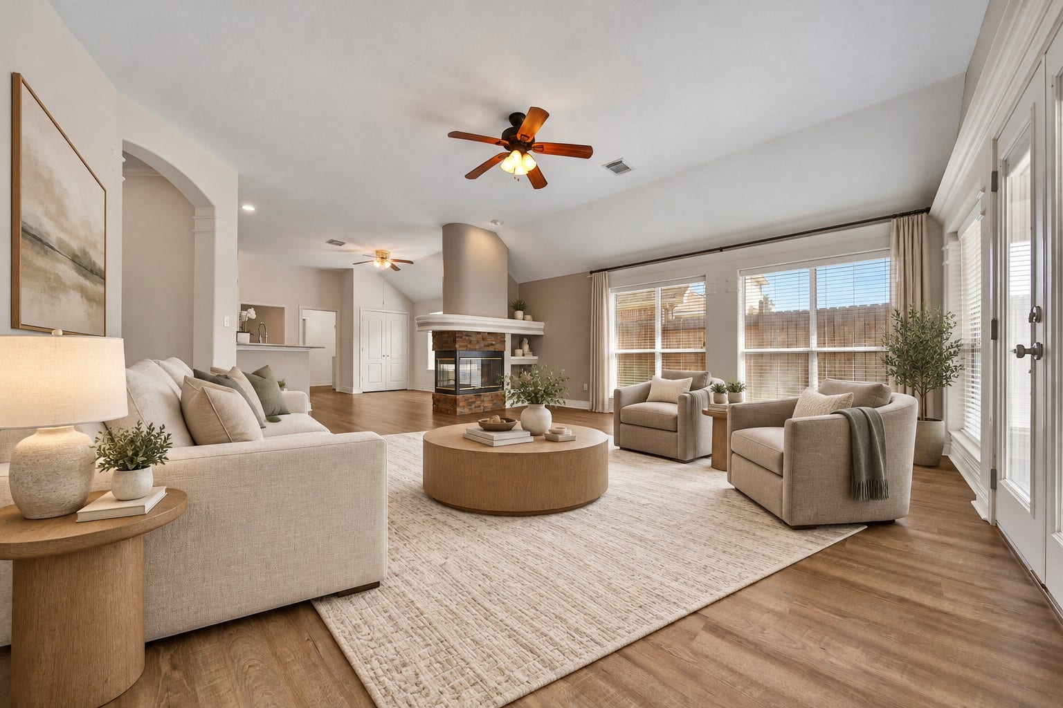 5918 Greenway Manor Lane, Spring, TX 77373 Virtually staged.